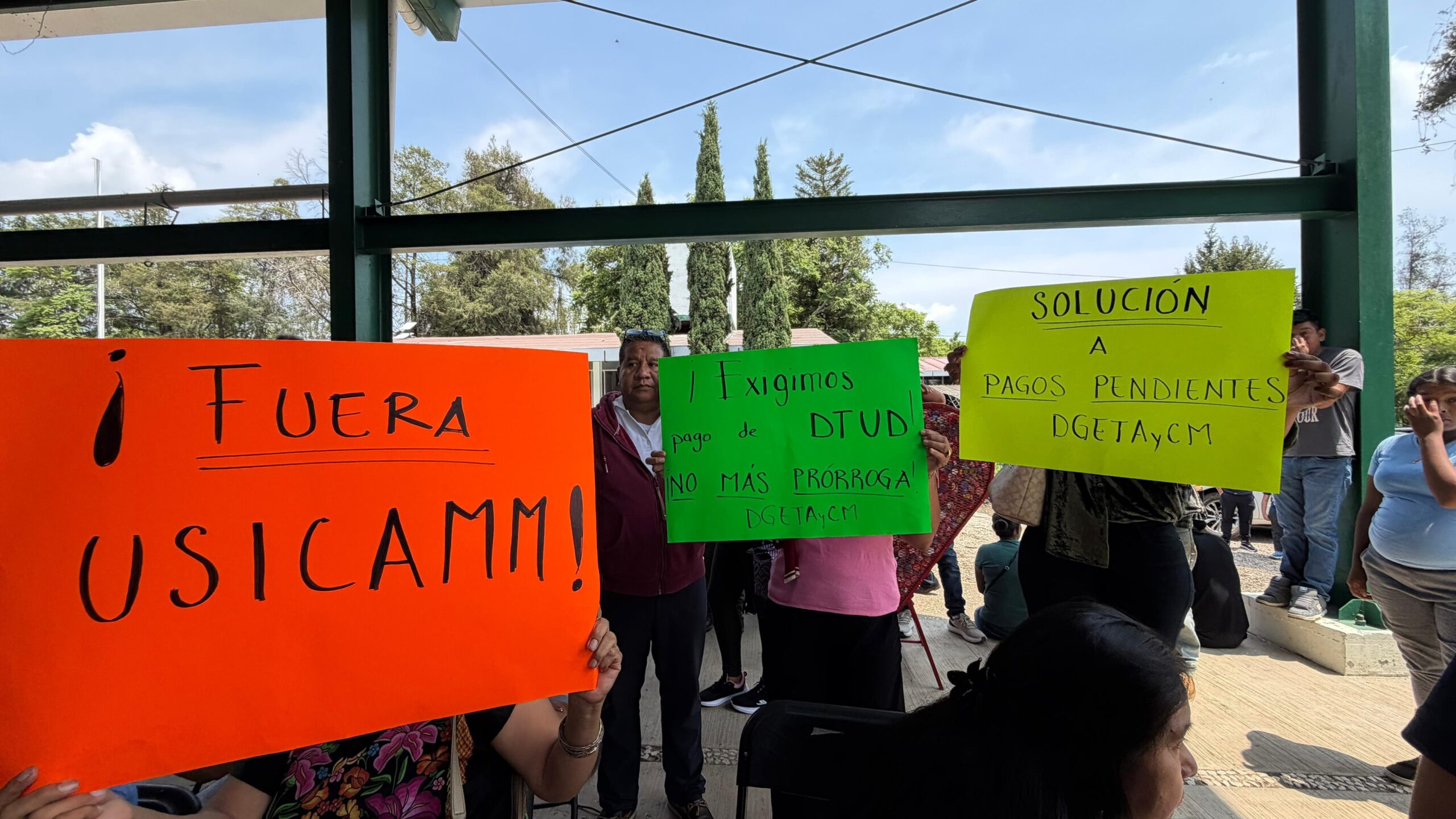 Docentes del CBTA en Morelos piden a Mario Delgado destrabar promoción de plazas