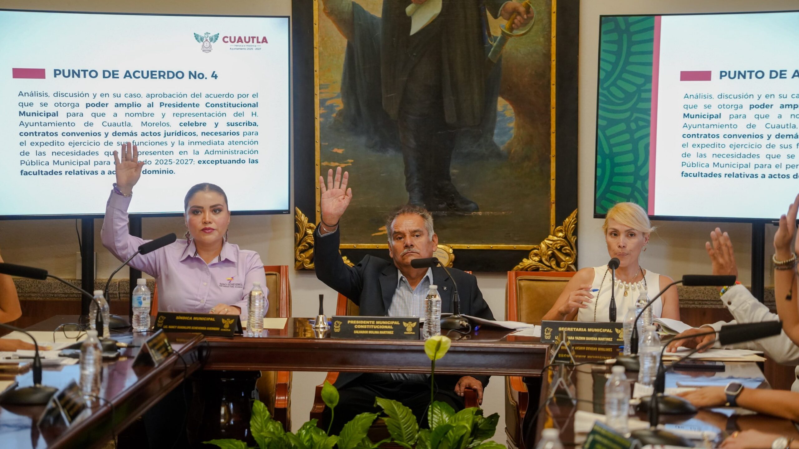 Cabildo de Cuautla aprueba acuerdos para fortalecer la administración municipal