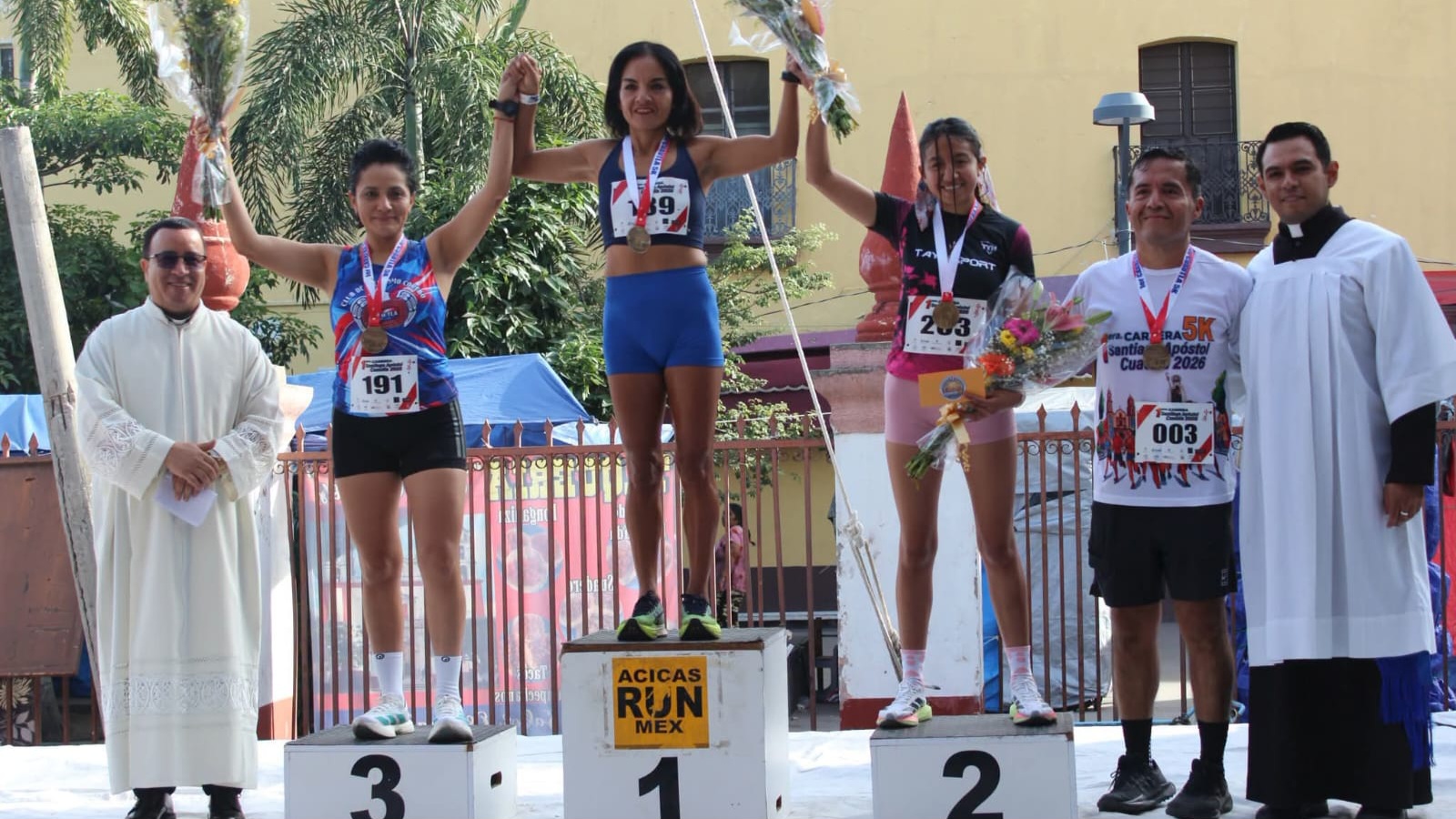 Gran éxito la primera Carrera Atlética de Santiago Apóstol en Cuautla