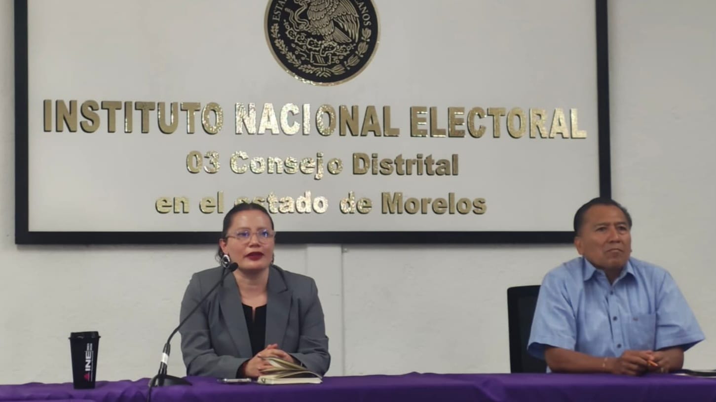 Asume Carolina Toledo la titularidad provisional de la 03 Junta Distrital del INE en Cuautla