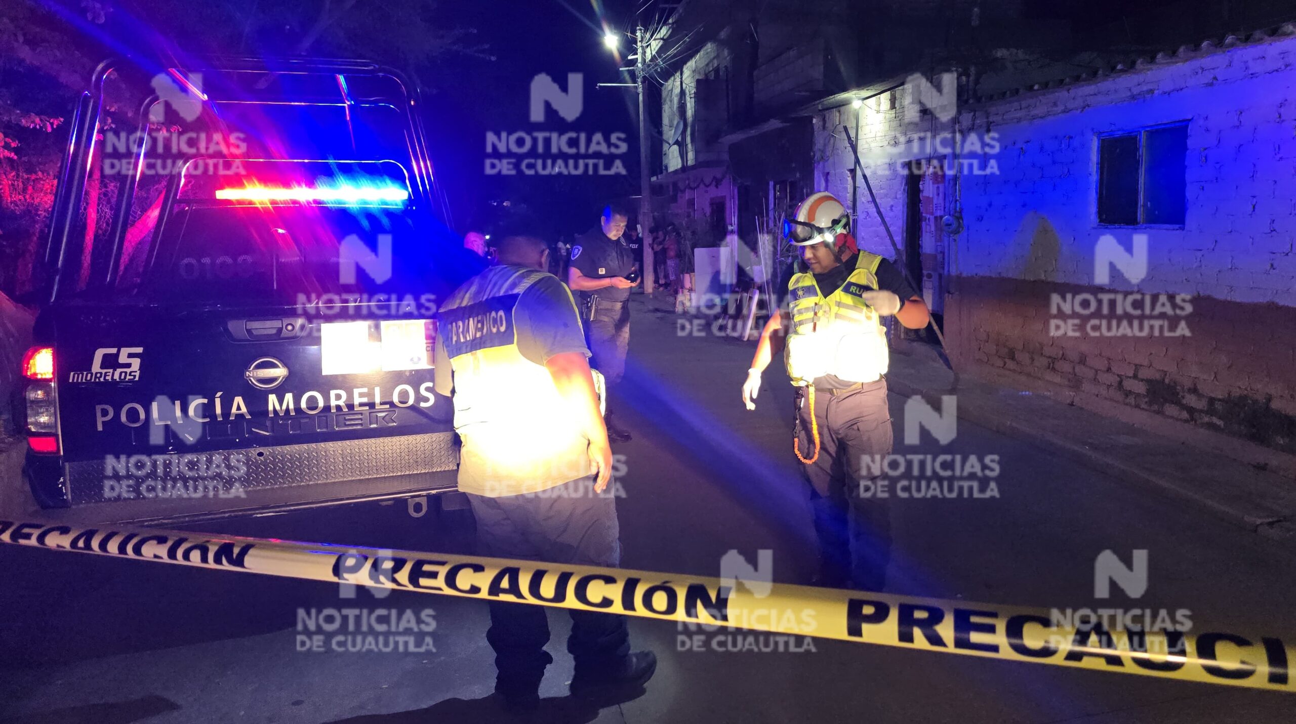 Muere hombre tras ser atacado a balazos a la entrada de su casa en Cuautla