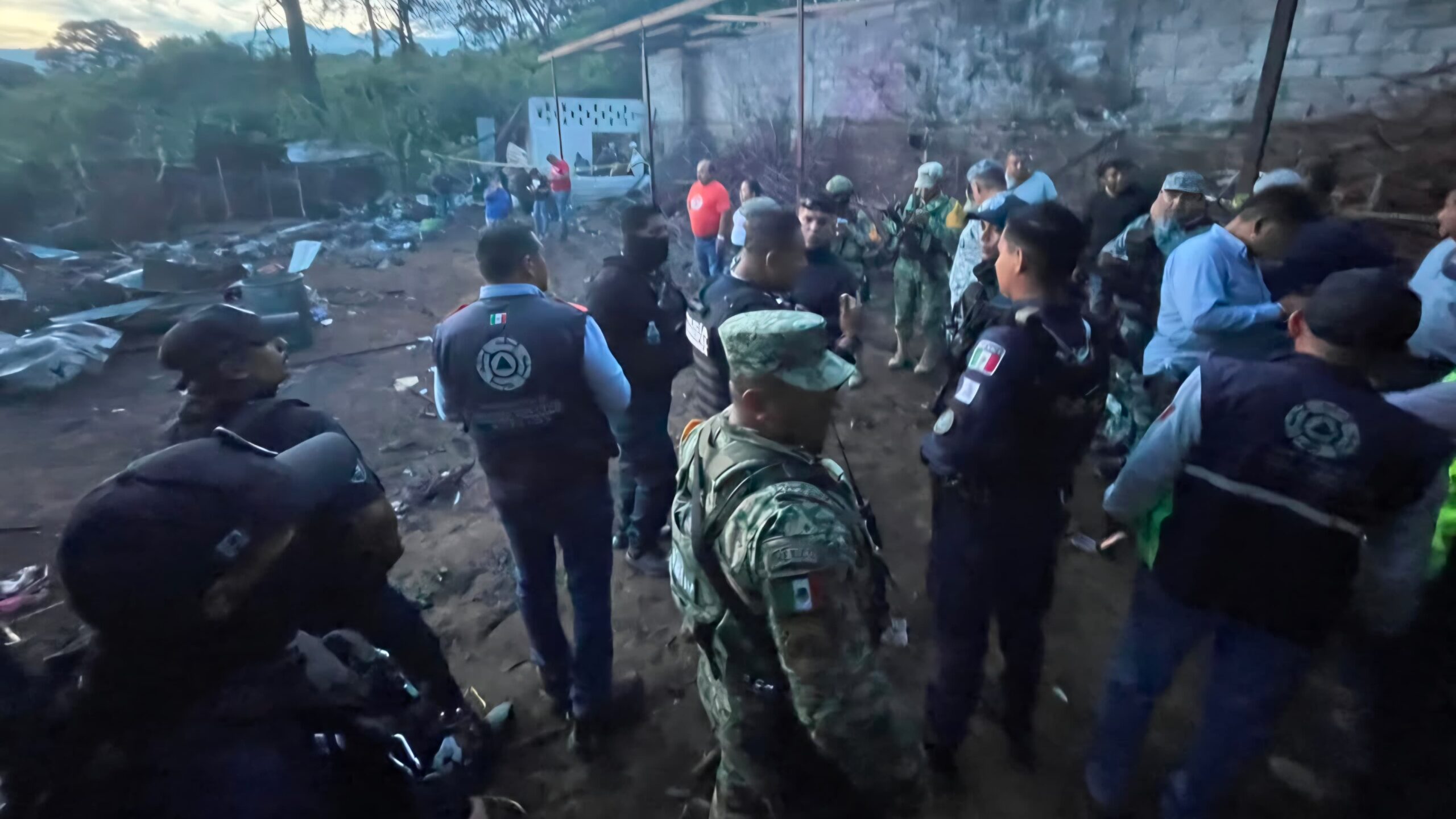 Explosión en inmueble de Ocotepec deja una mujer fallecida y dos personas hospitalizadas