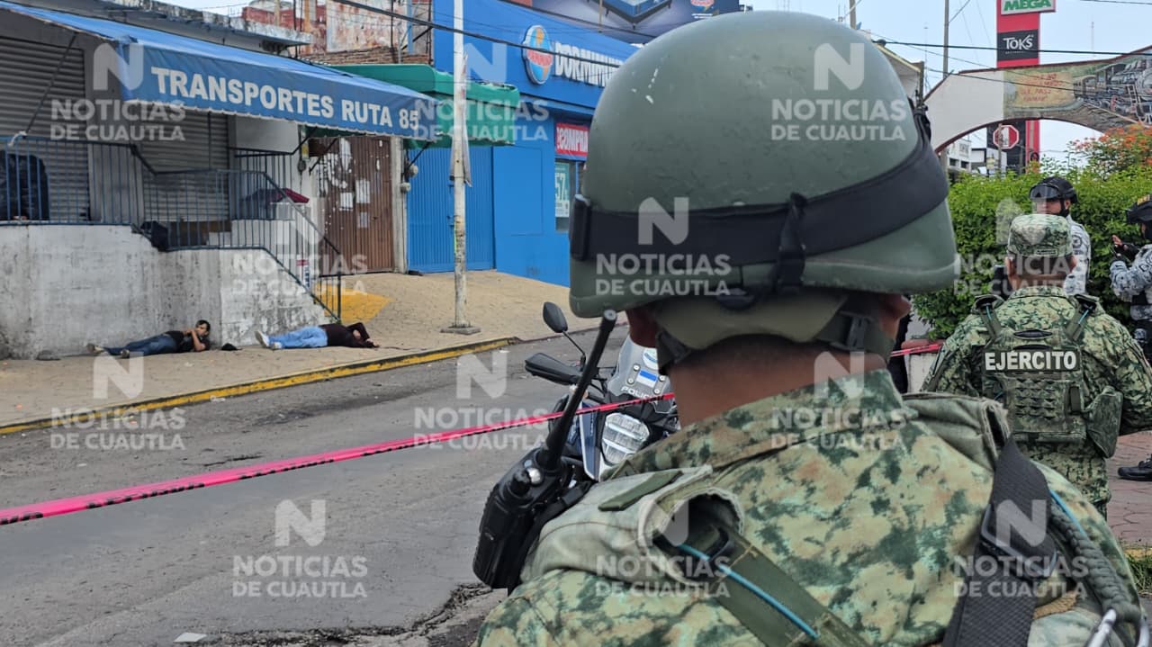 Transportistas matan a dos presuntos extorsionadores en Cuautla