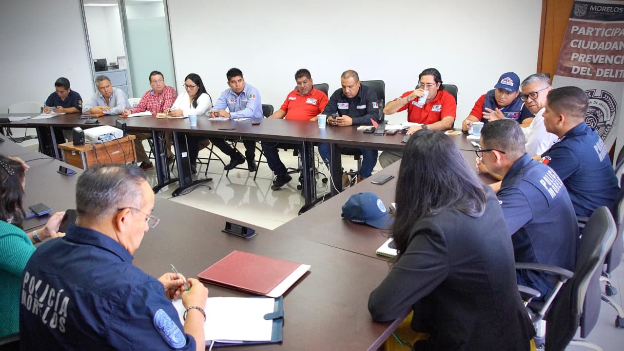 SSPC, Secretaría de Gobierno y AMOTAC acuerdan reforzar seguridad para transportistas en Morelos