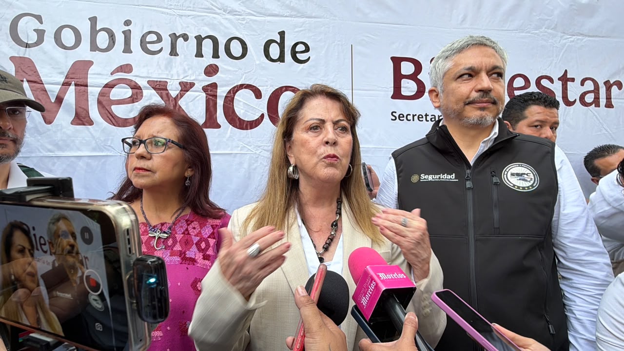 Anuncia gobernadora inversión superior a 400 mdp para fortalecer seguridad y desarrollo de Cuautla