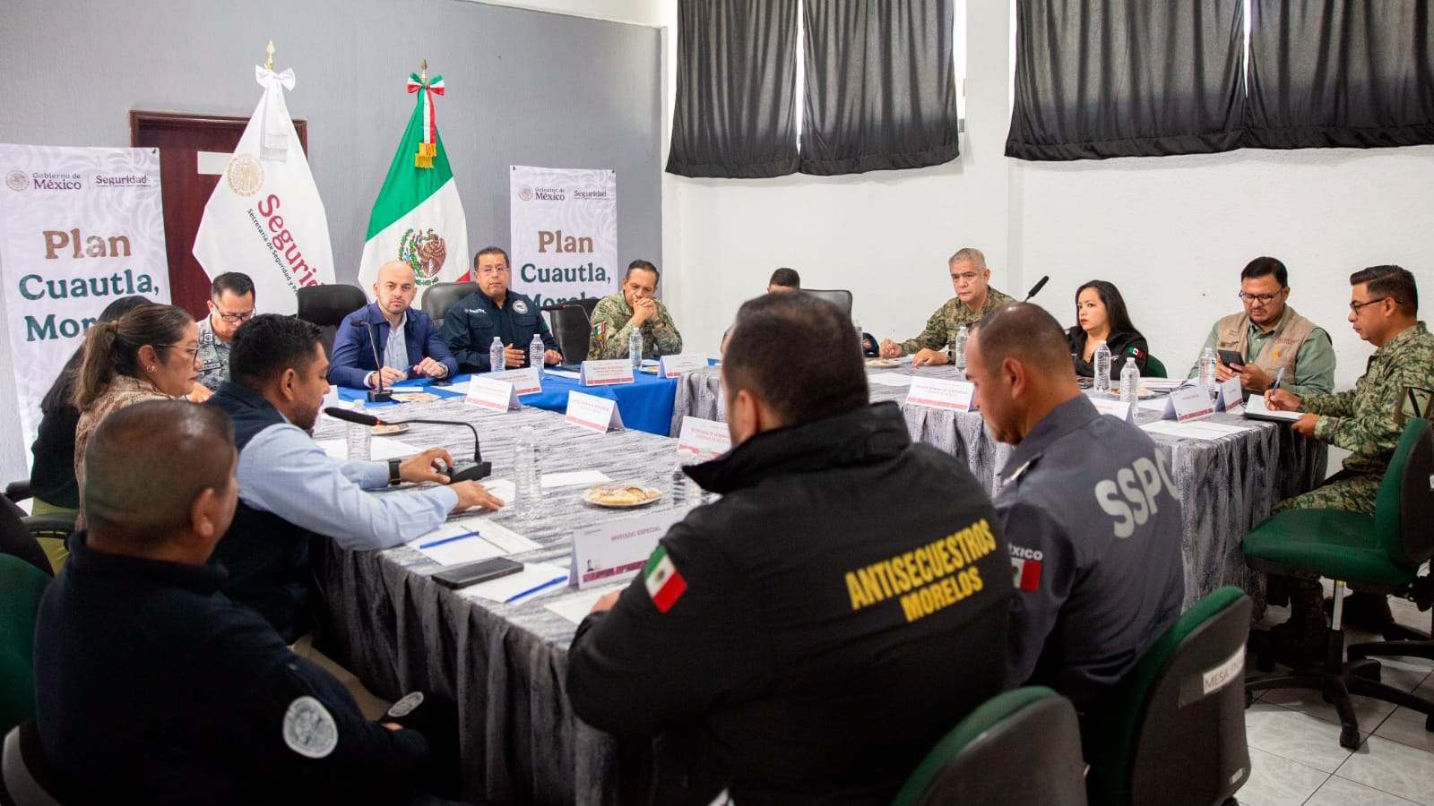 Instalan mesa permanente de seguridad en Cuautla