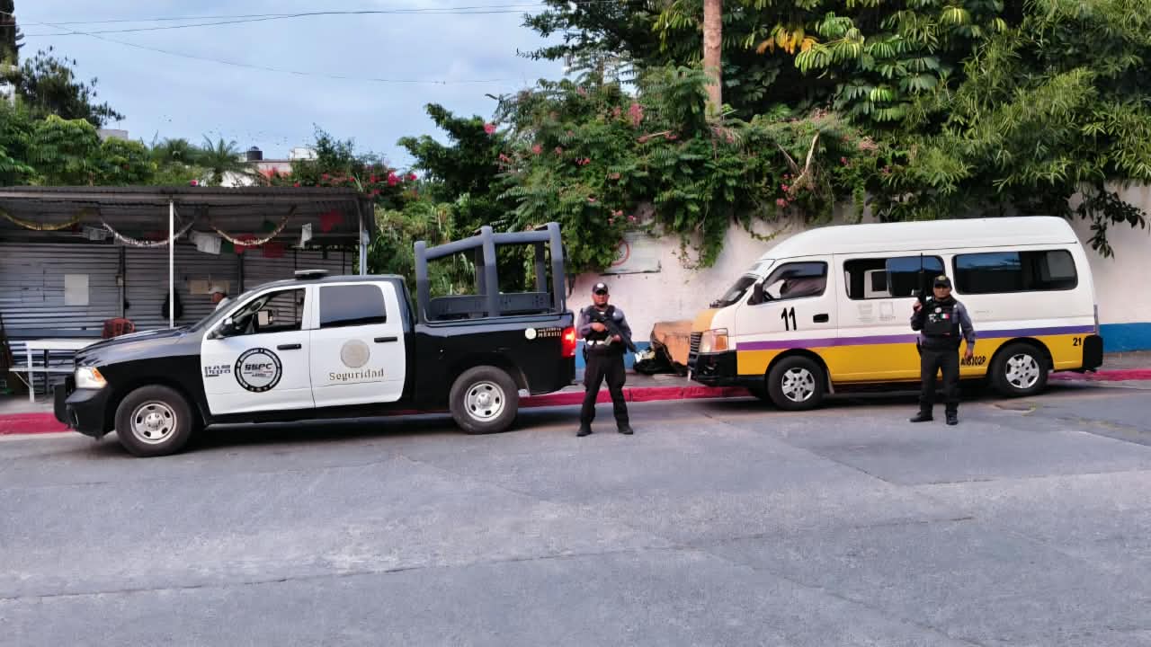 Trabajo coordinado fortalece seguridad para transportistas en Cuautla