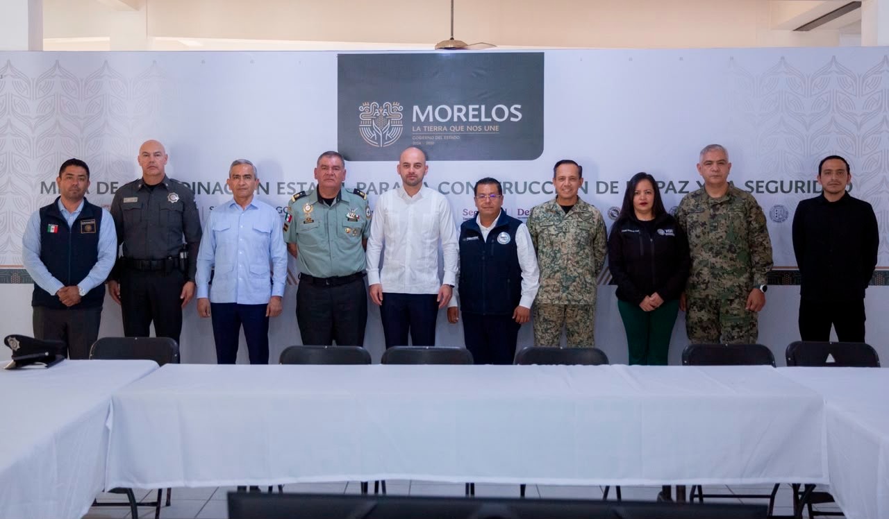 Mantienen coordinación permanente para blindar la seguridad en Cuautla