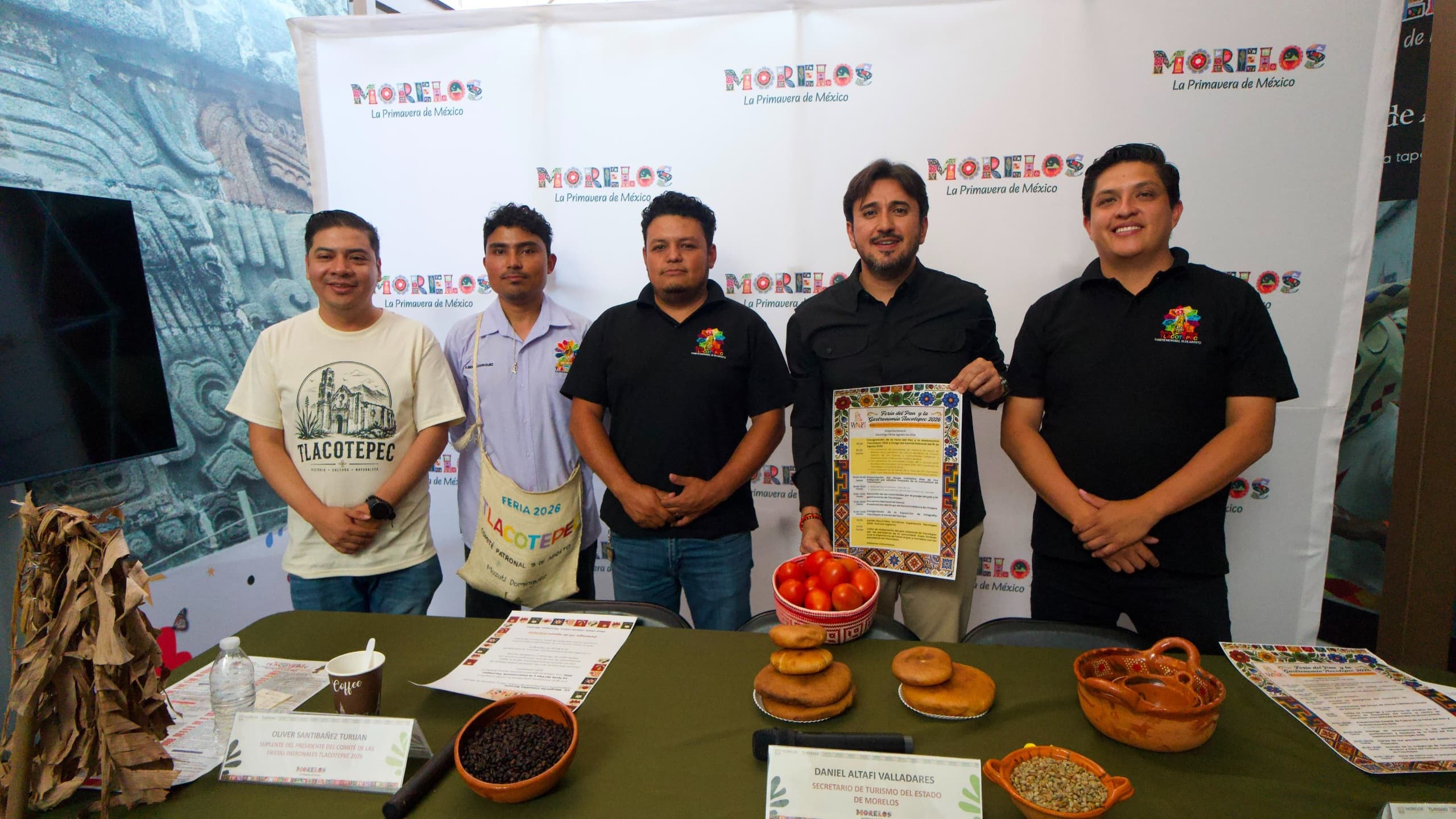 Presentan Feria Patronal de Tlacotepec y la Feria del Pan y la Gastronomía 2026
