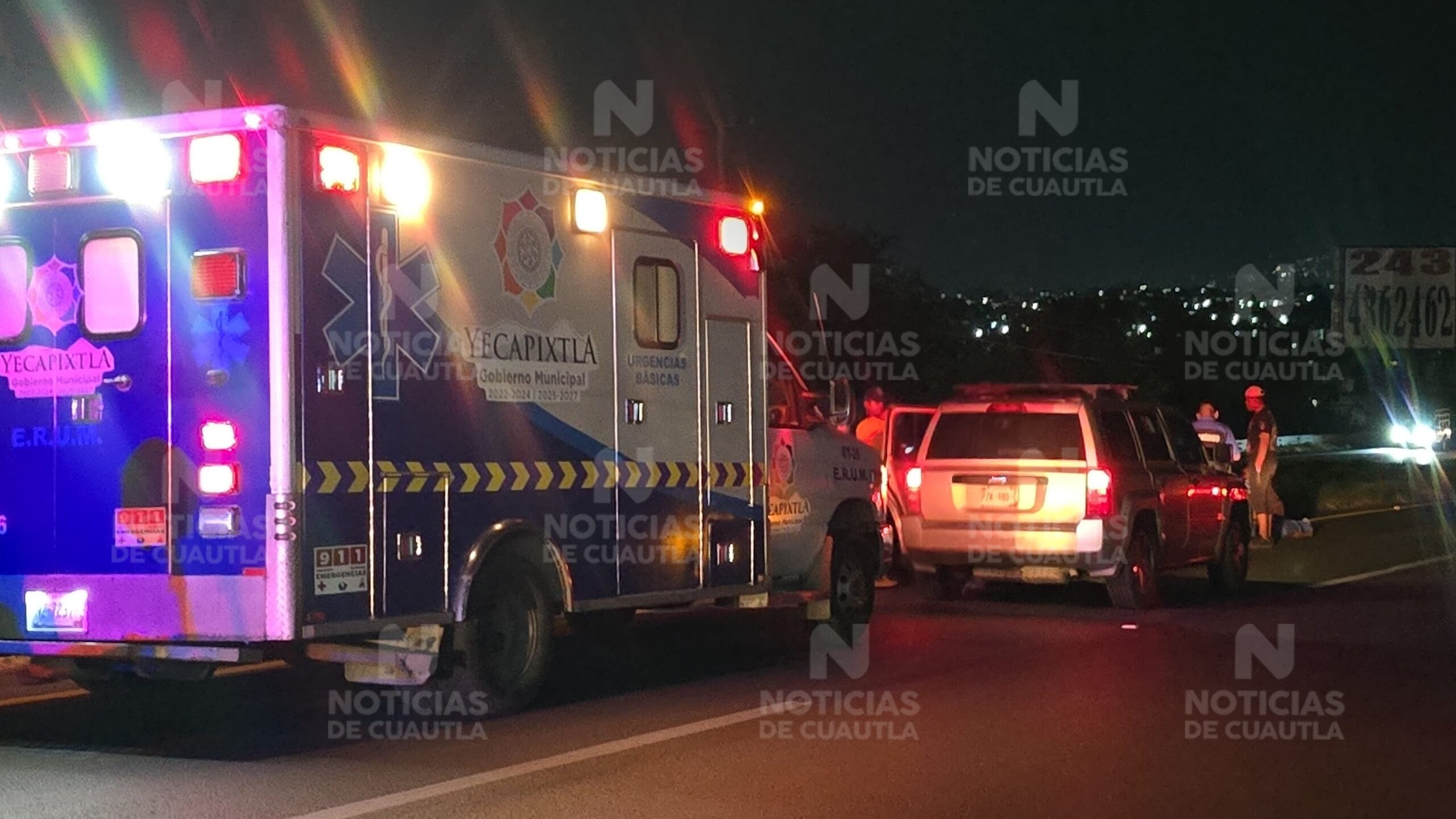 Muere hombre tras ser atropellado en el Libramiento Oriente de Cuautla