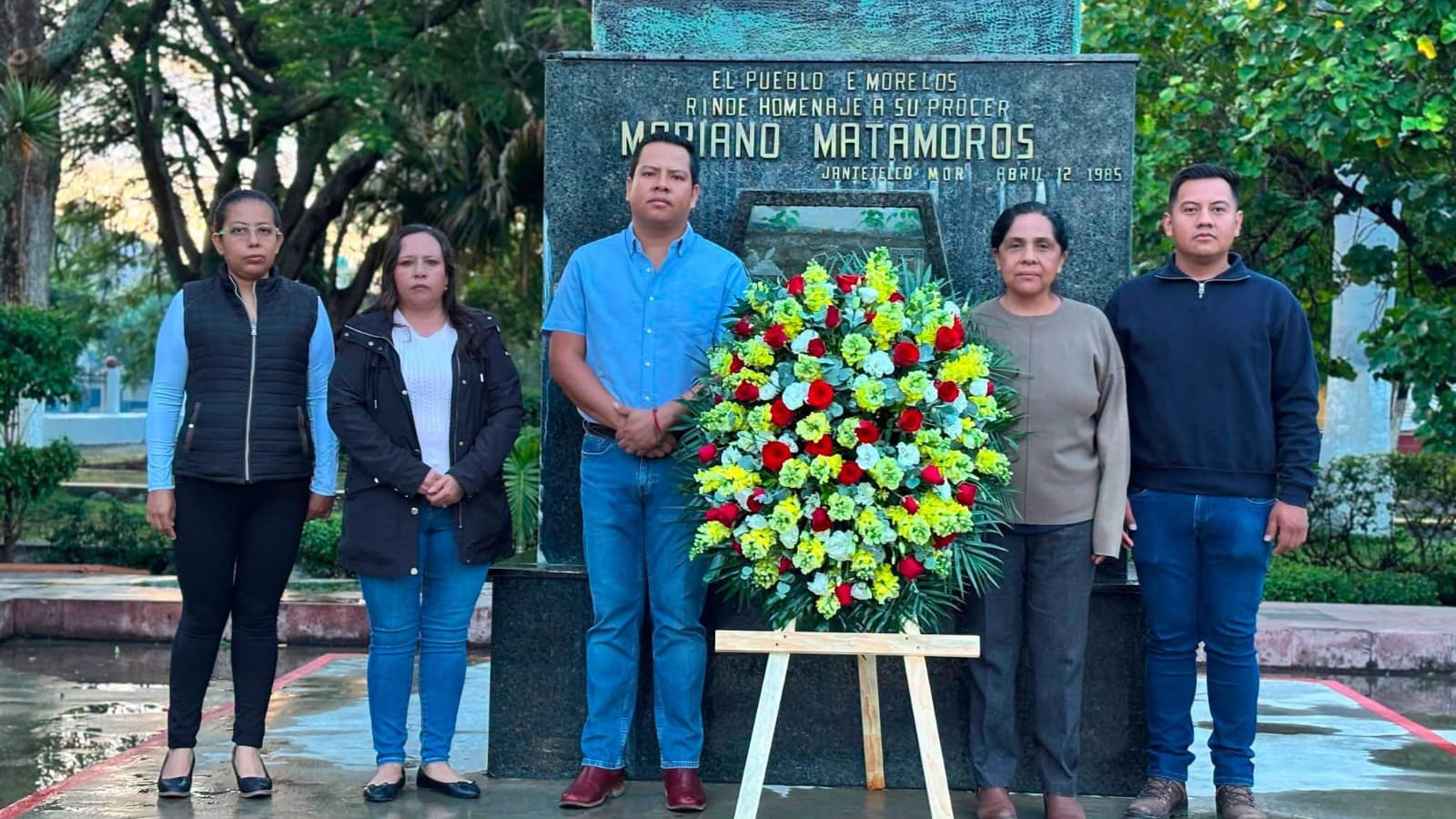 Jantetelco conmemora el natalicio de Mariano Matamoros