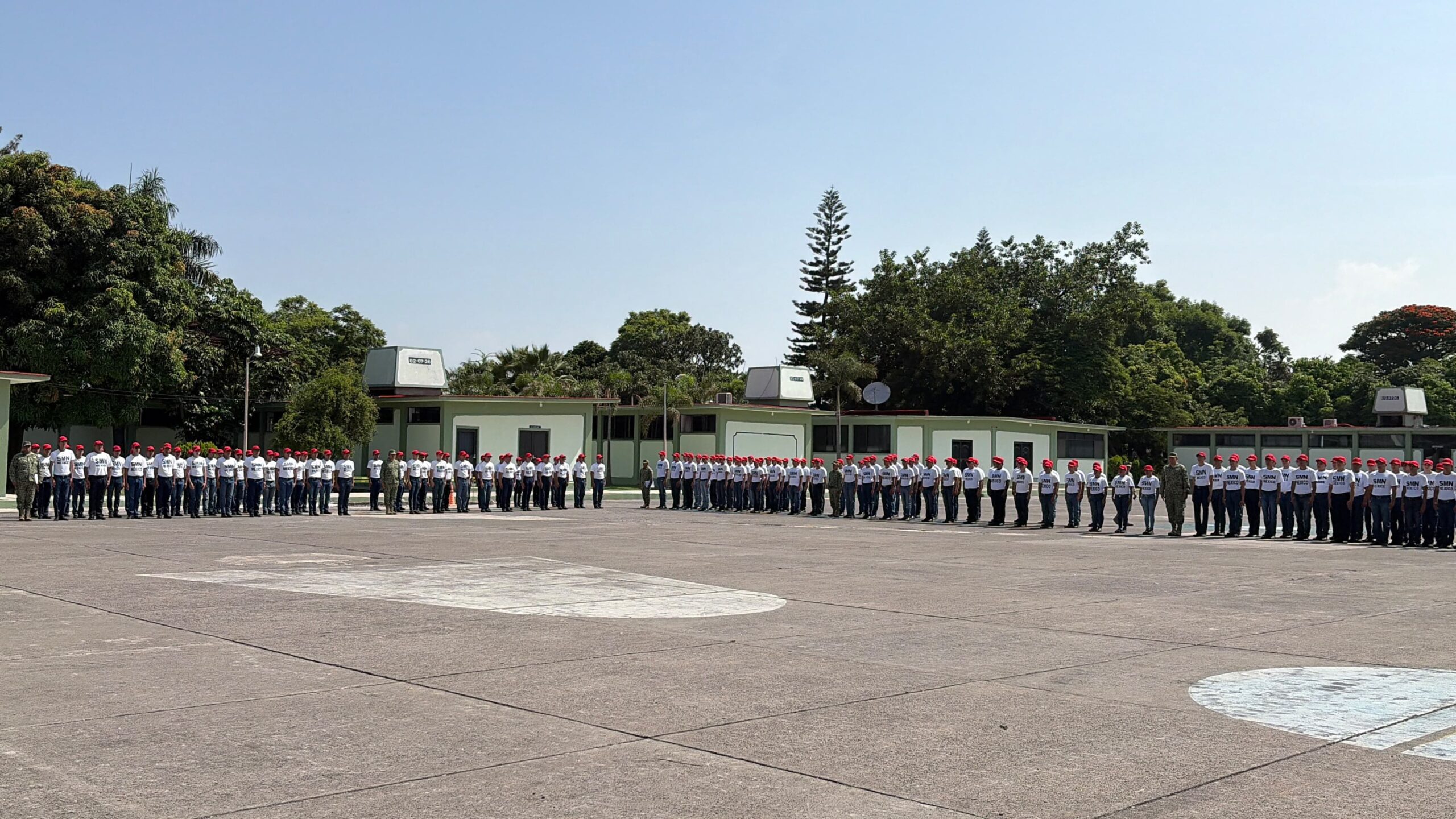 Inician 401 jóvenes actividades del Servicio Militar Nacional en Cuautla