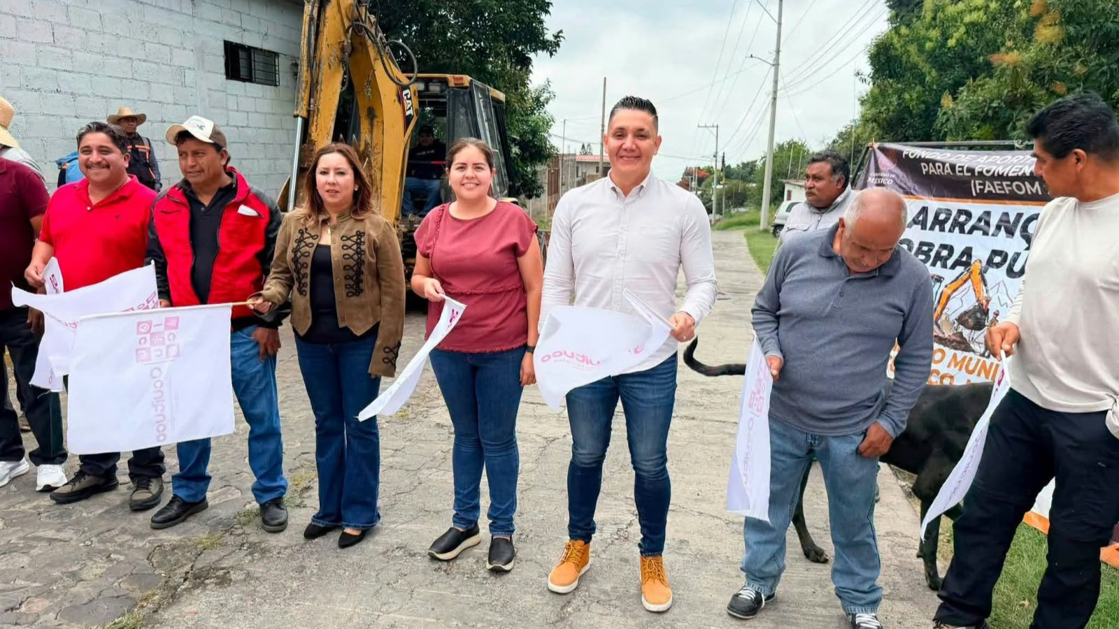 Ocuituco impulsa obras viales con rehabilitación y pavimentación de calles