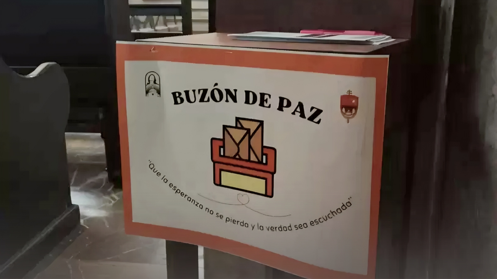 Iglesia instala “Buzones de Paz”