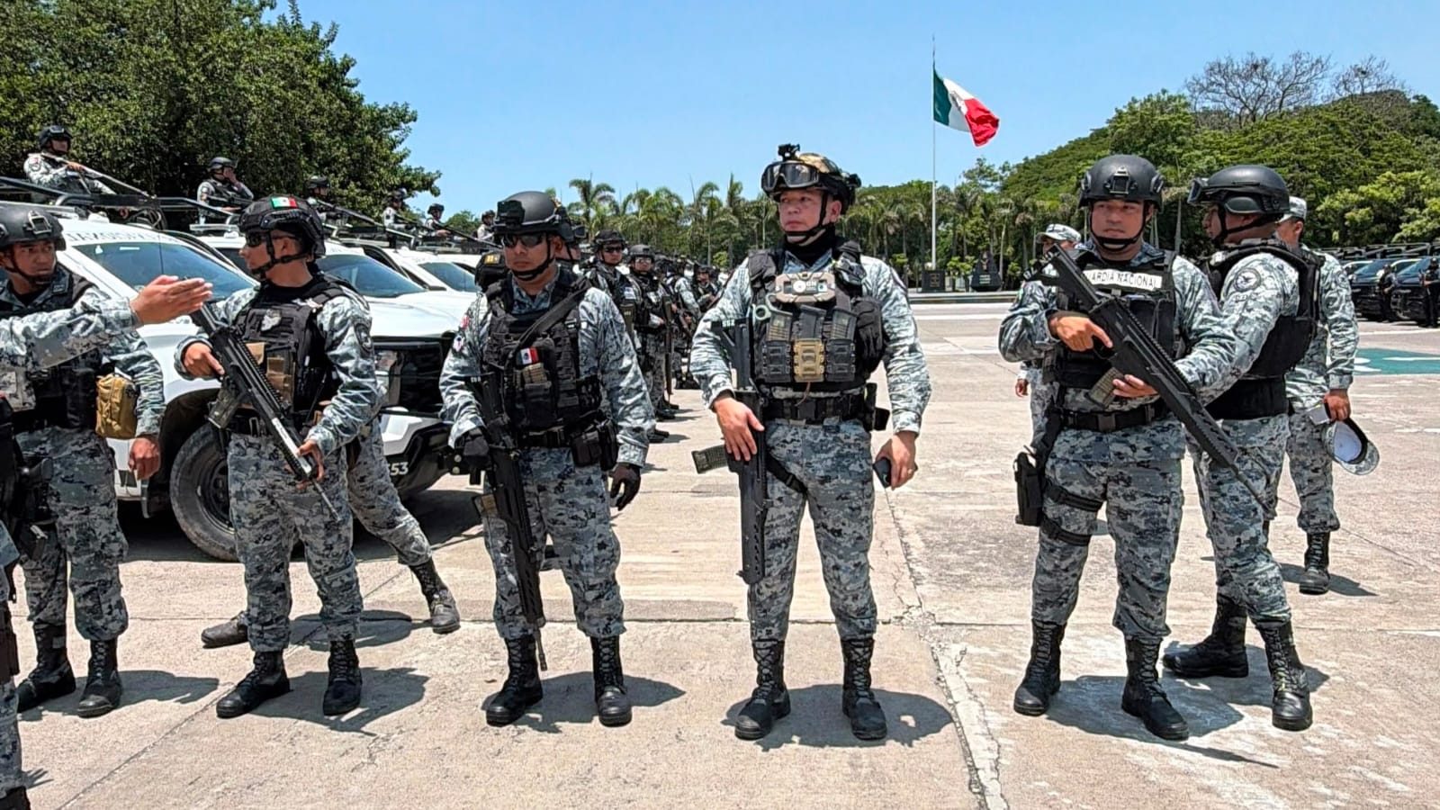 Despliegan más de 450 elementos de seguridad en Cuautla
