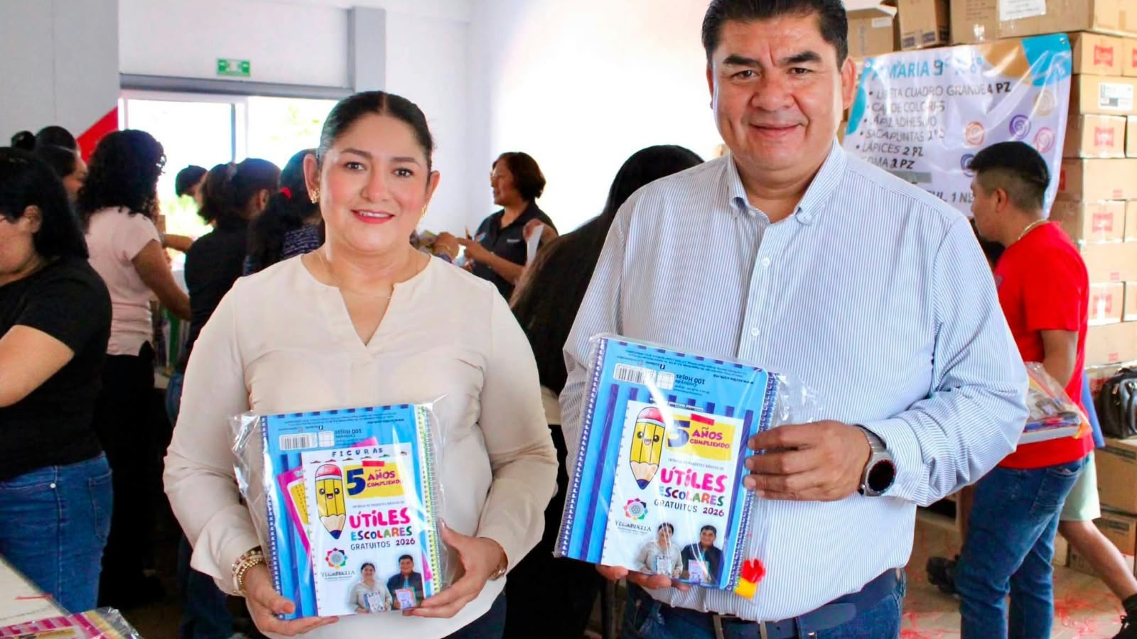 Más de 11 mil paquetes de útiles escolares serán entregados a estudiantes de nivel básico en Yecapixtla