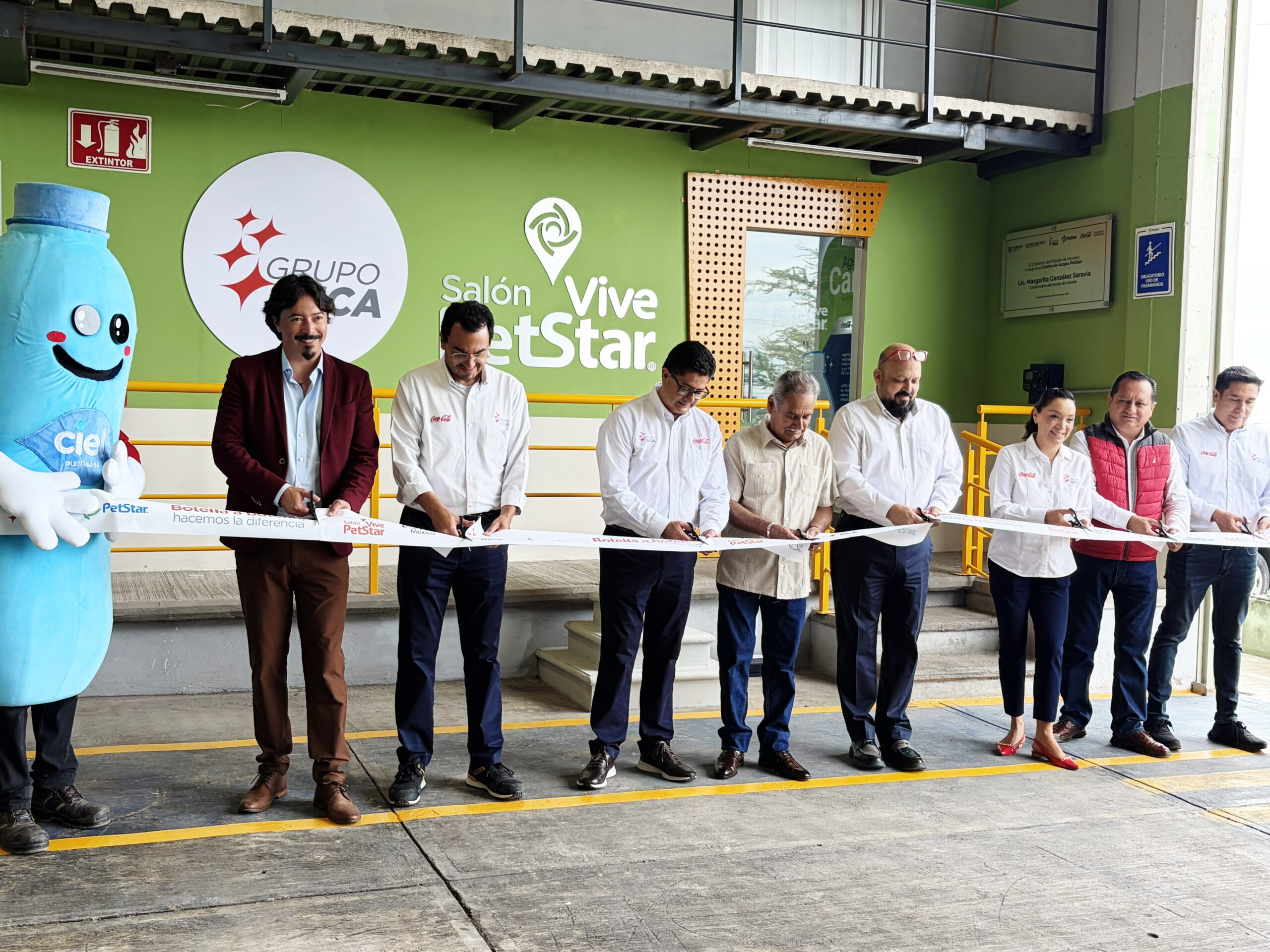 Inauguran en Cuautla espacio para impulsar el reciclaje de PET