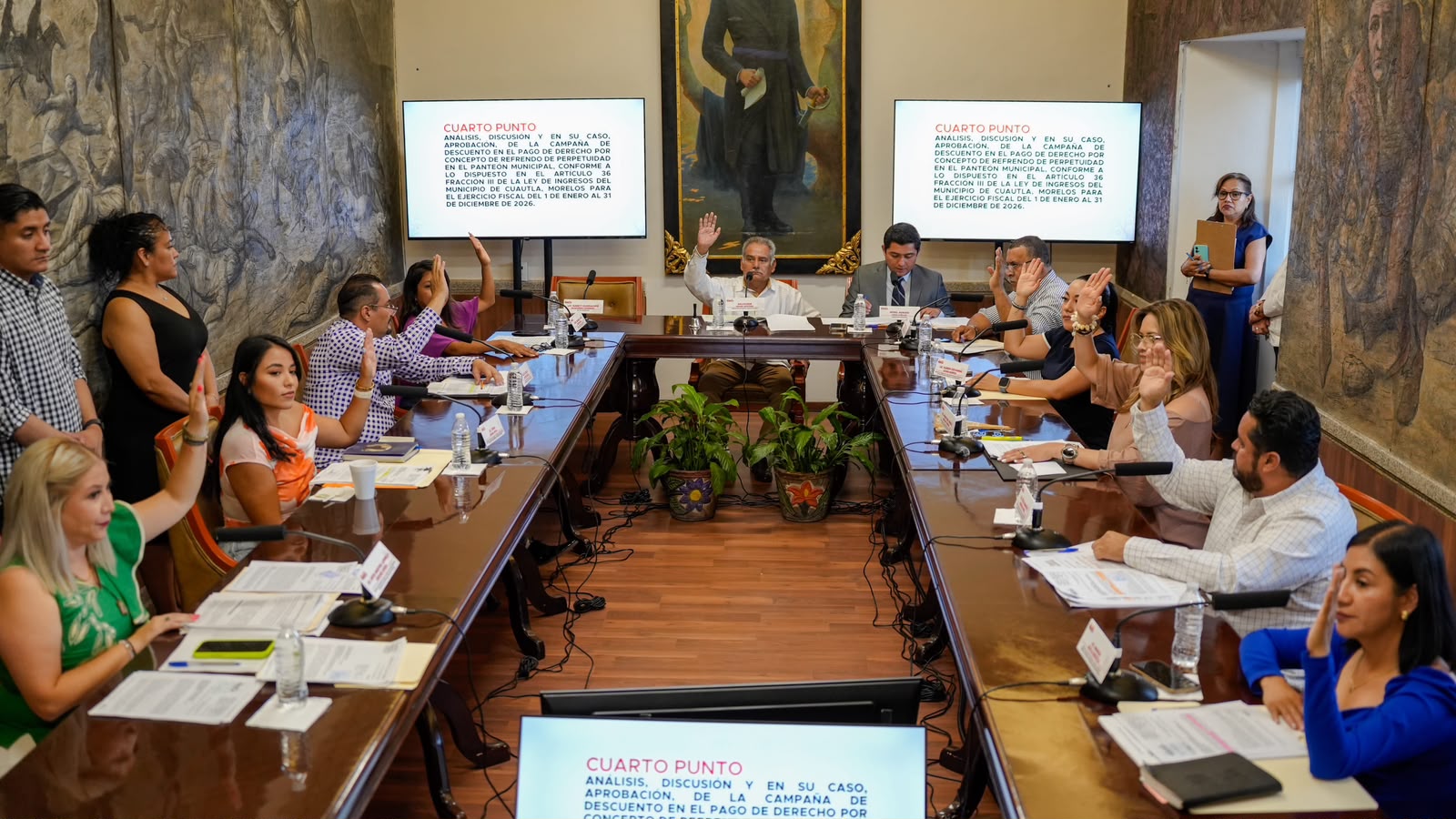 Aprueba Cabildo de Cuautla descuentos en refrendo de perpetuidad
