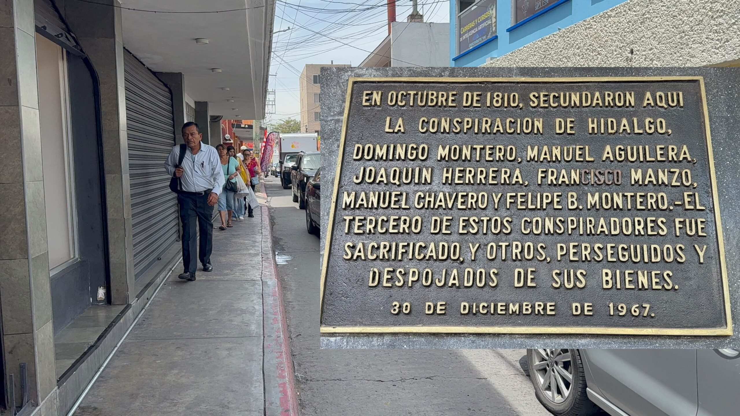 Resaltan valor histórico de la calle Conspiradores en el centro de Cuautla