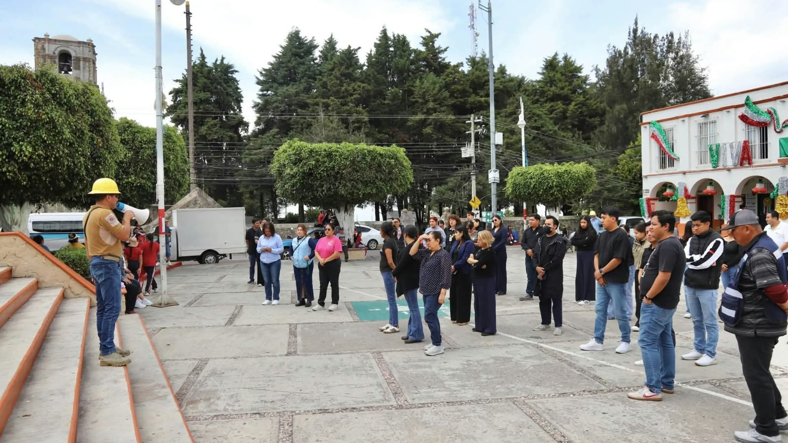 Tetela del Volcán participa en el Simulacro Nacional 2026