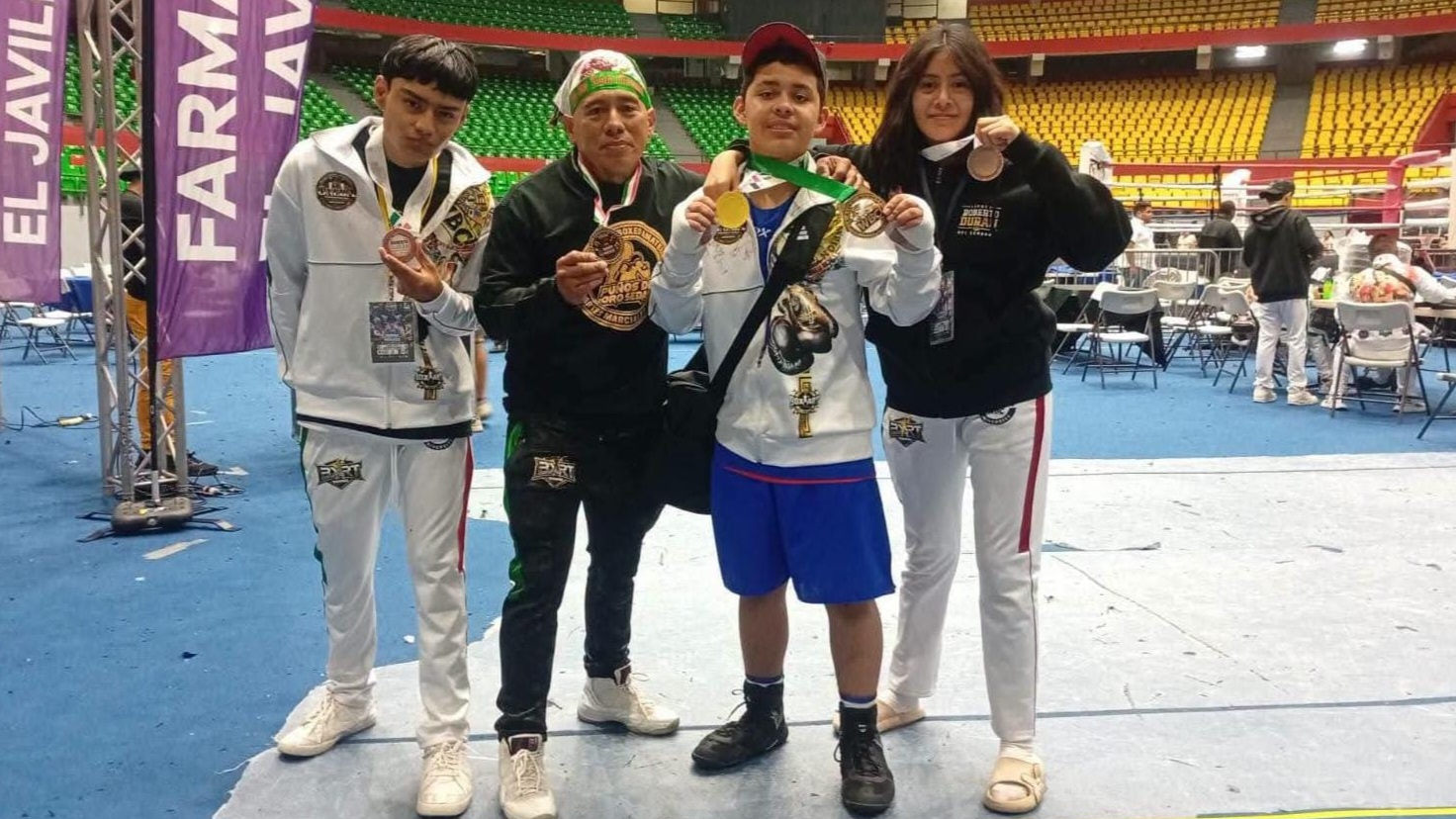 Jóvenes pugilistas de Jantetelco conquistan cuatro medallas en torneo México-Panamá