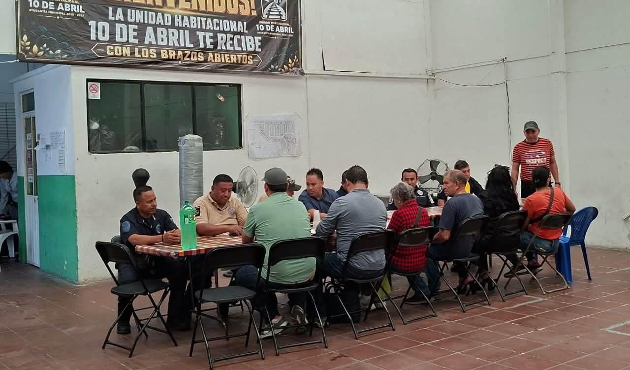 Refuerzan vigilancia en la Unidad Habitacional 10 de Abril