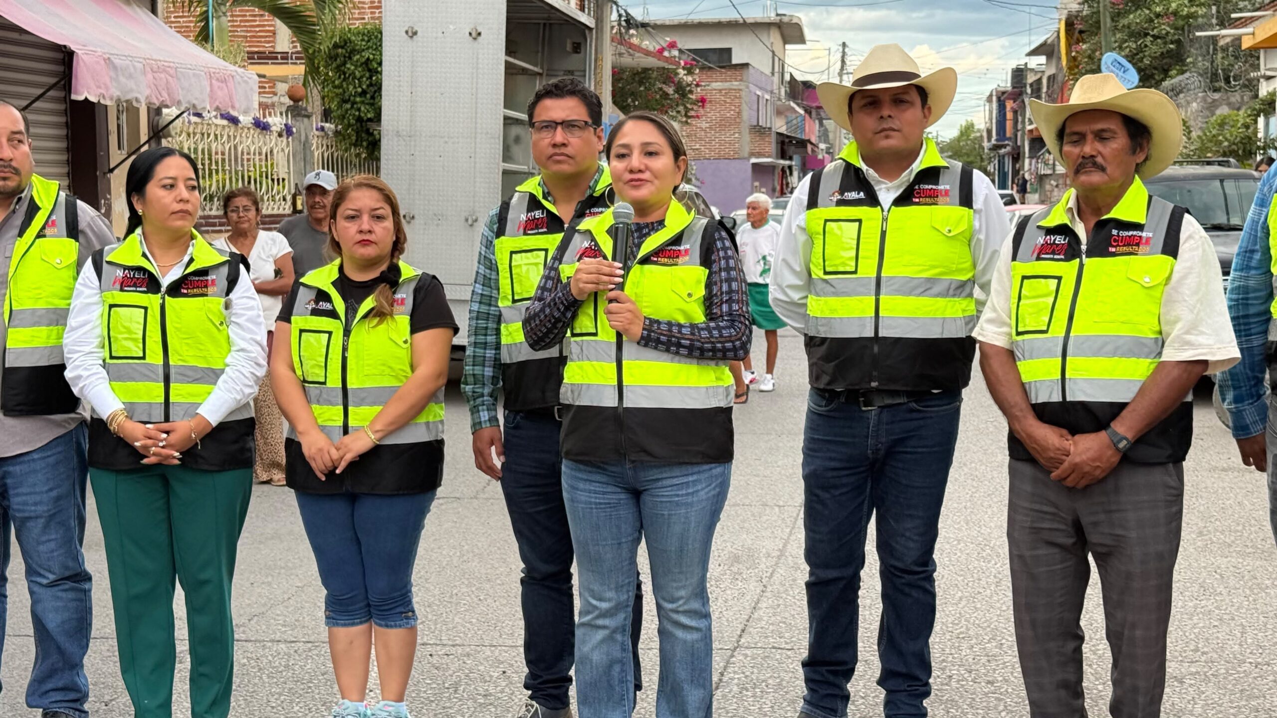 Inician rehabilitación de la calle Emiliano Zapata en Anenecuilco