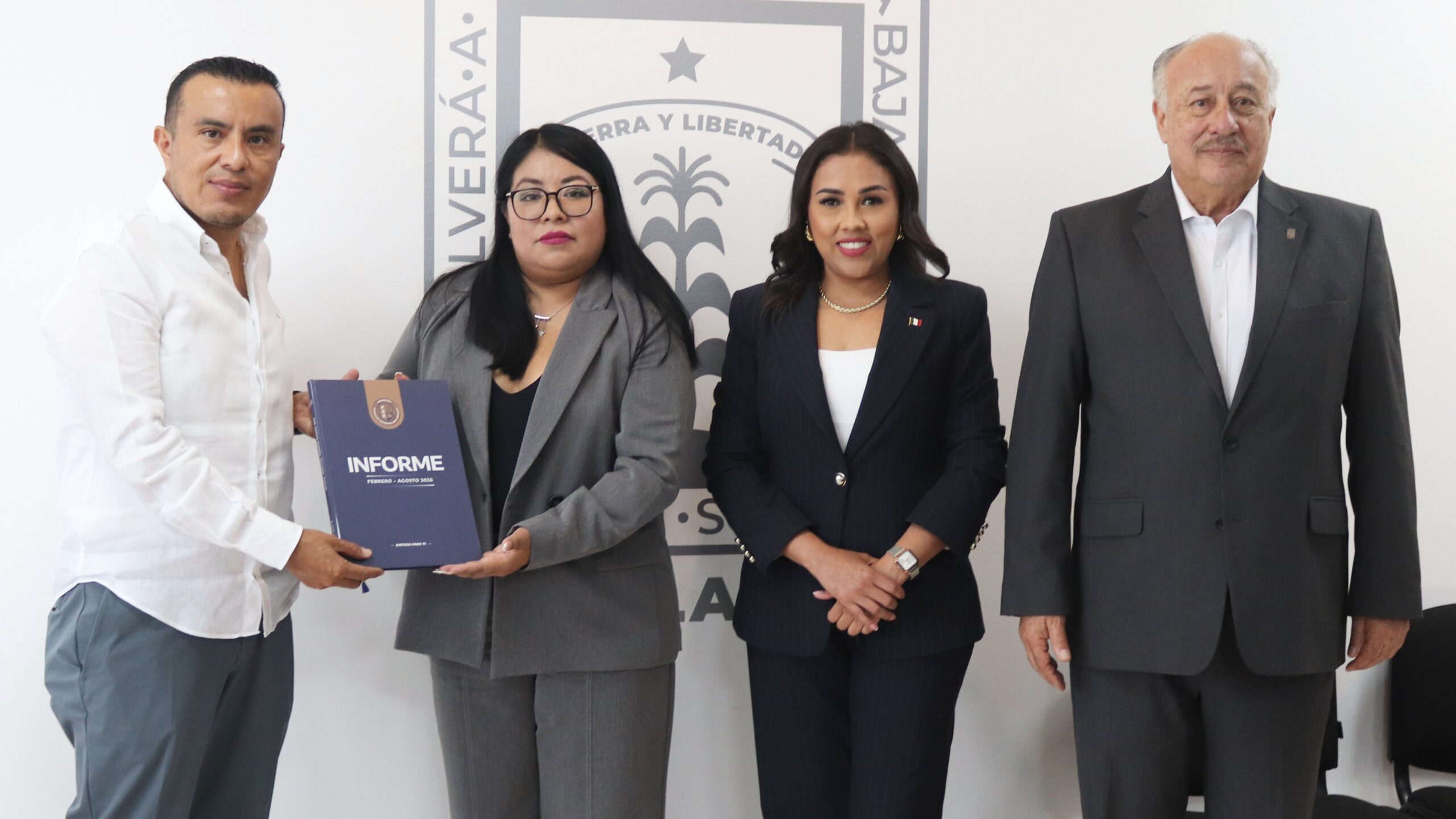Congreso recibe informe semestral de la Fiscalía General del Estado