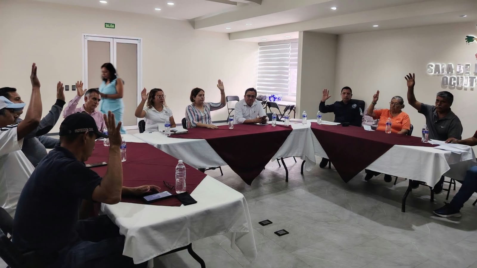 Fortalecen coordinación en materia de seguridad en Ocuituco