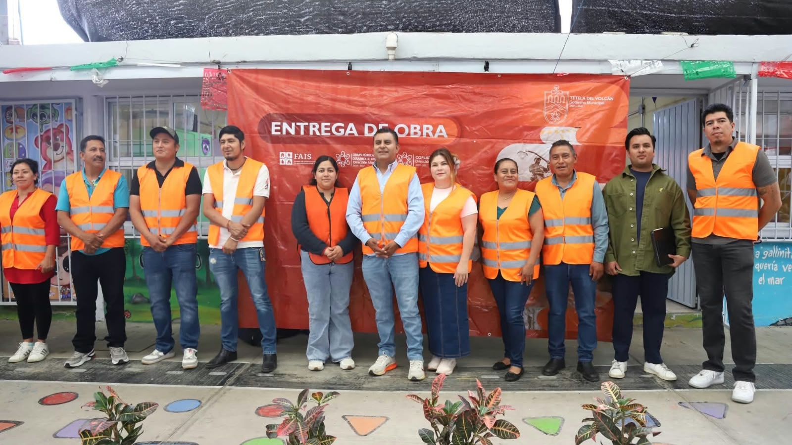 Rehabilitan aulas del Jardín de Niños Benito Juárez en Tetela del Volcán