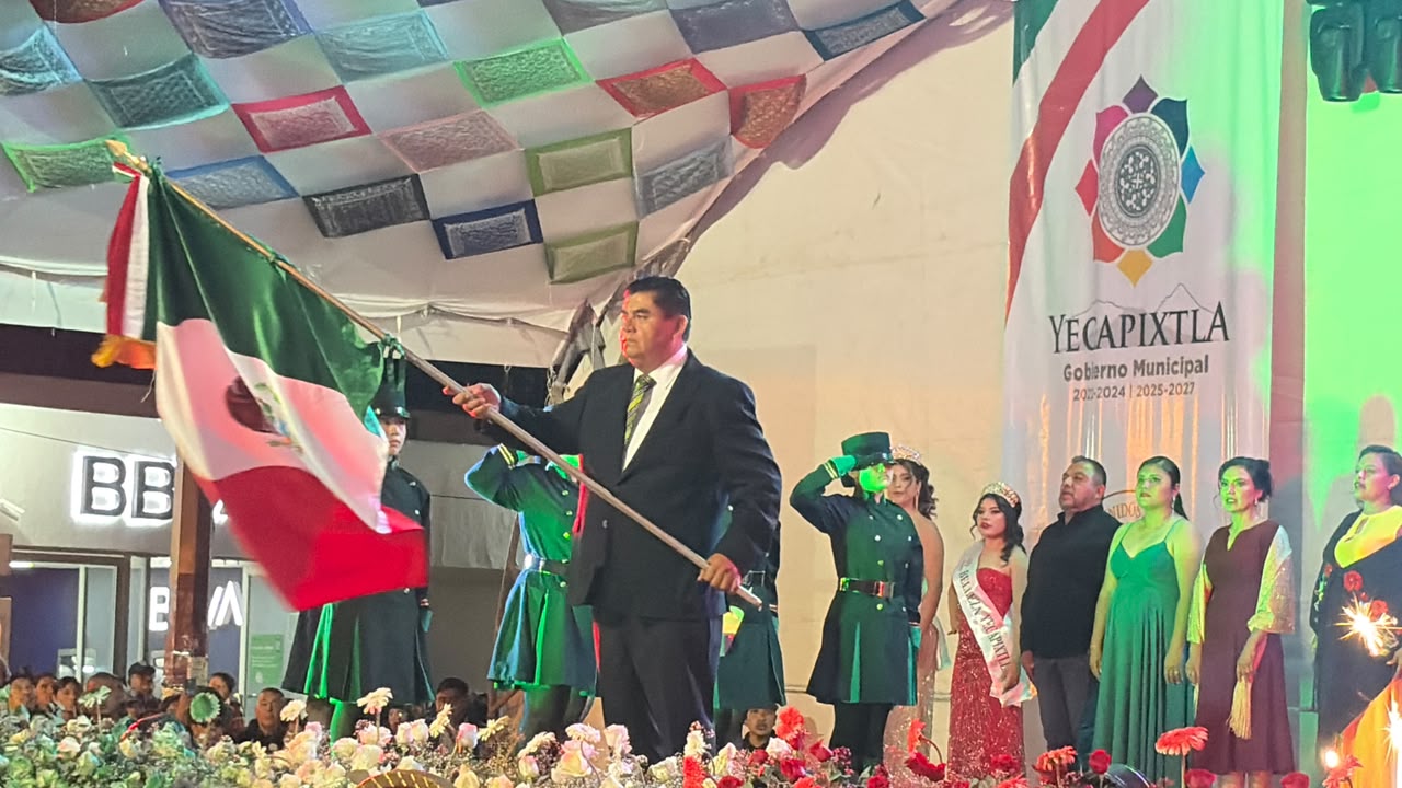 Yecapixtla celebra con orgullo el Grito de Independencia