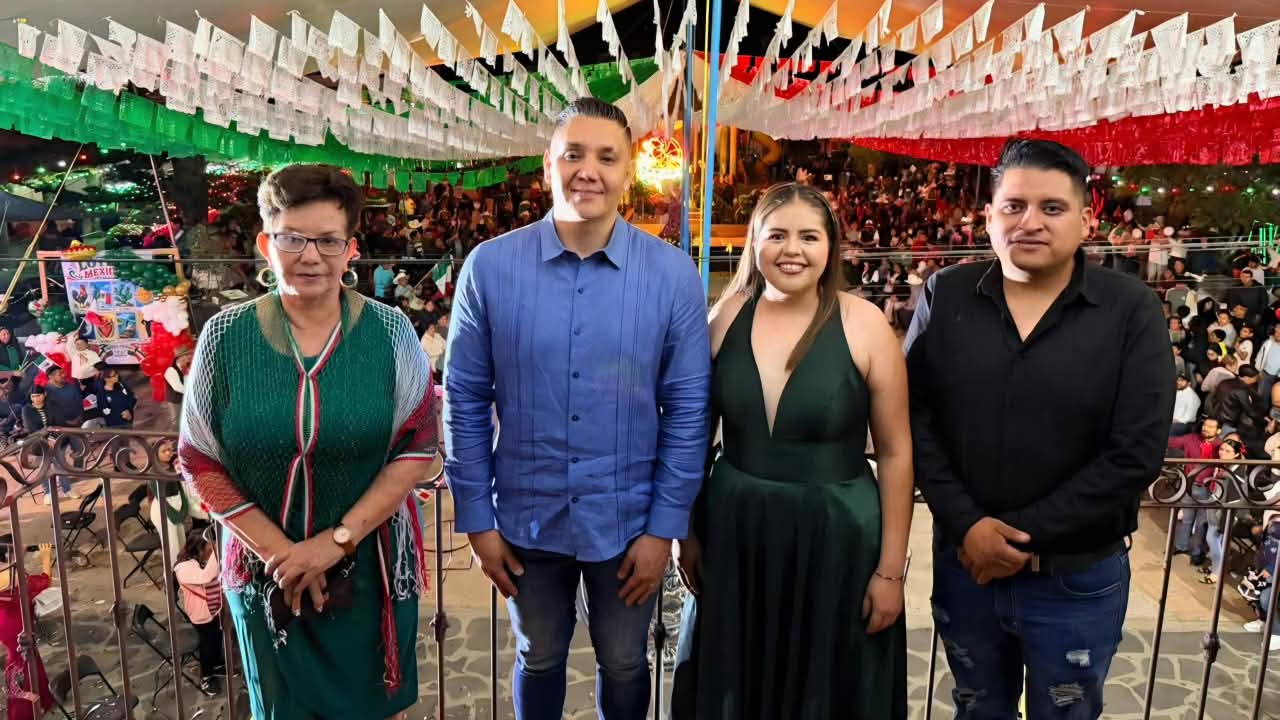 Ocuituco celebra el 216 aniversario de la Independencia de México