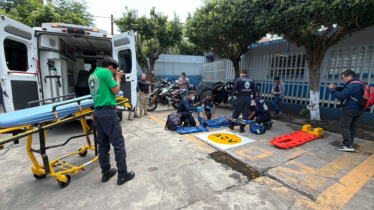 Cuautla activa protocolos ante simulacro de sismo de 7.7 grados