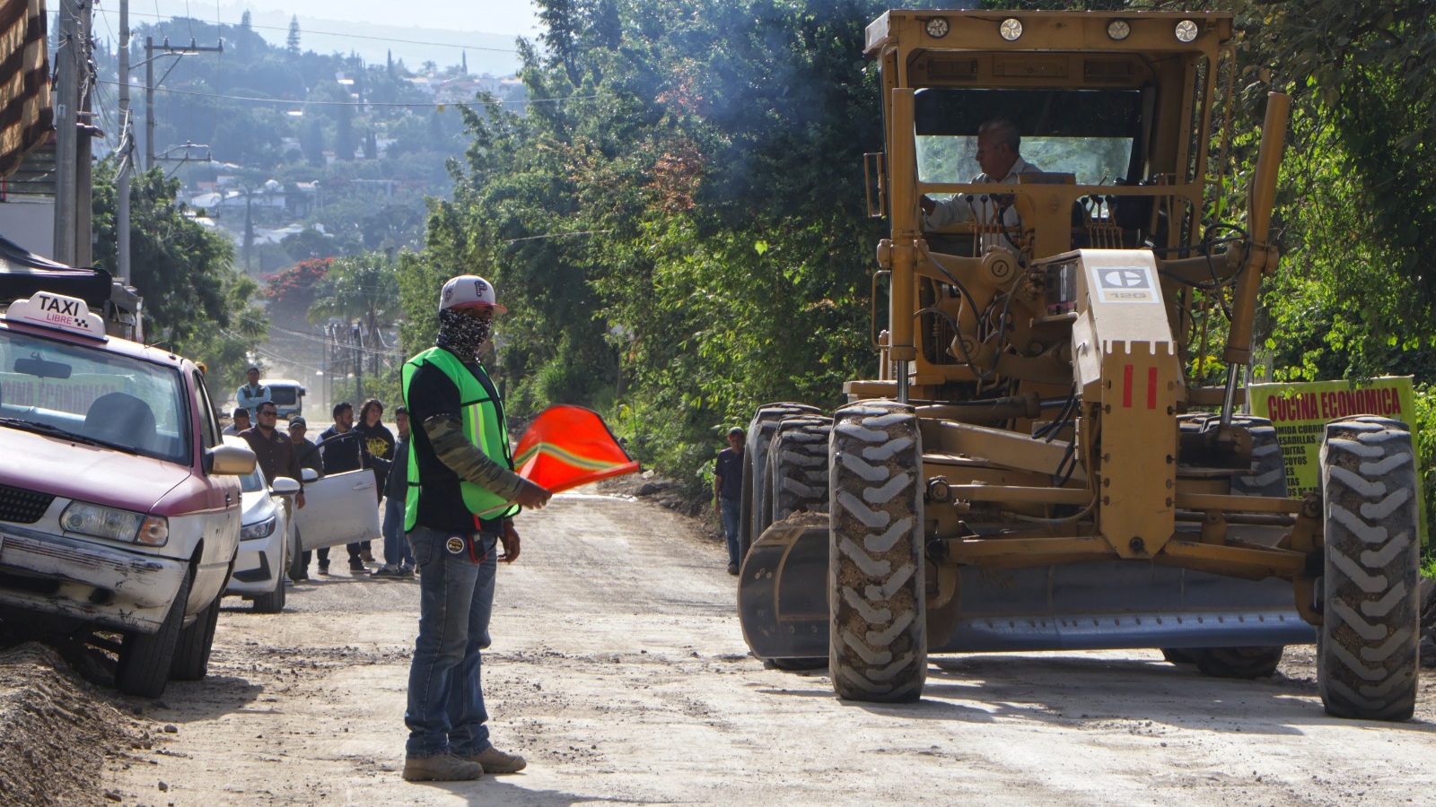 Tras 25 años de espera, reconstruyen carretera Oaxtepec-Atlatlahucan