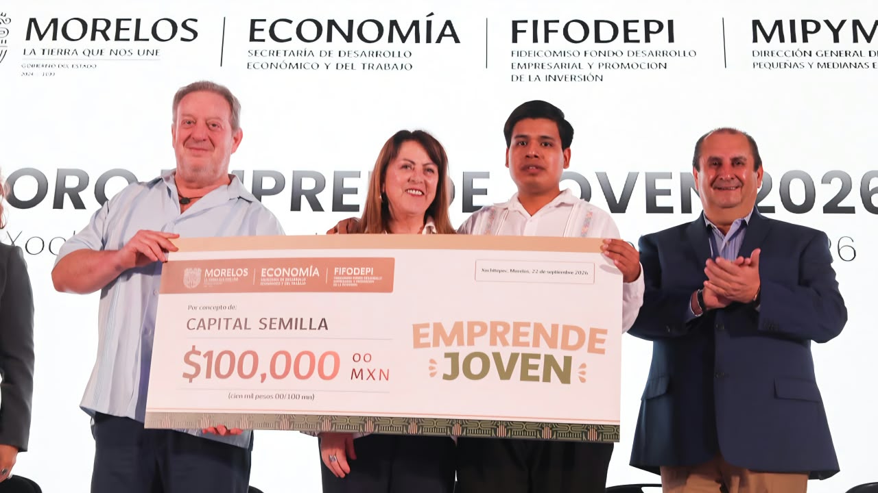 Destinan 30 mdp para impulsar emprendimientos de jóvenes en Morelos Destinan 30 mdp para impulsar emprendimientos de jóvenes en Morelos