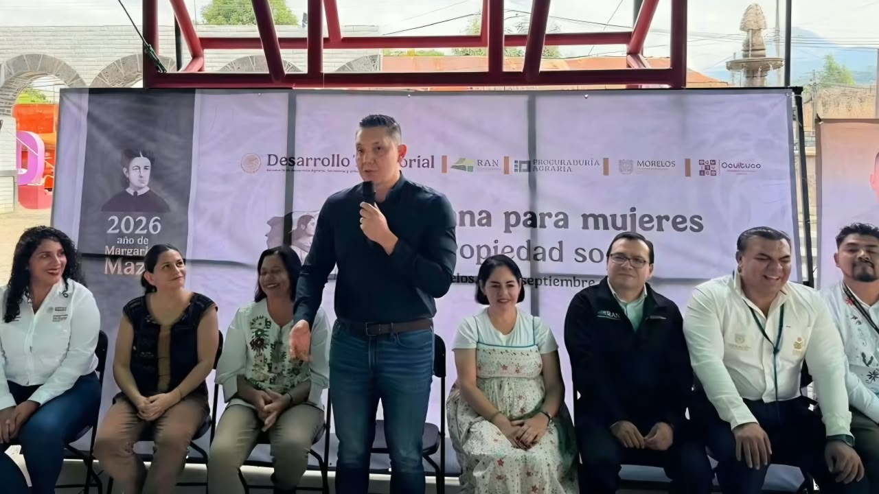 Entregan primer testamento agrario a mujer de Jumiltepec durante caravana en Ocuituco Entregan primer testamento agrario a mujer de Jumiltepec durante caravana en Ocuituco