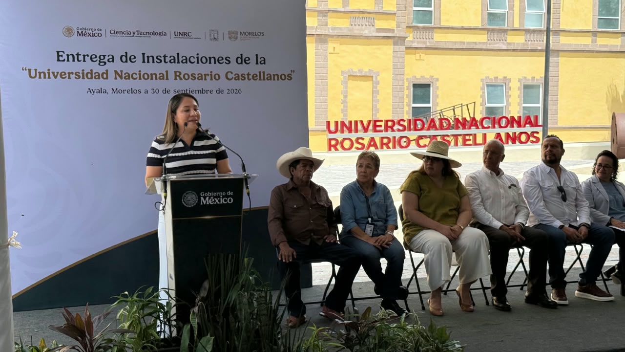 Entregan instalaciones de la Universidad Rosario Castellanos en Chinameca Entregan instalaciones de la Universidad Rosario Castellanos en Chinameca