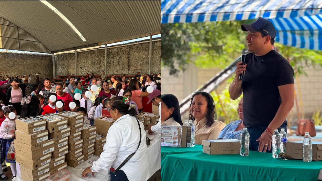 Concluye entrega de calzado escolar gratuito en Jantetelco