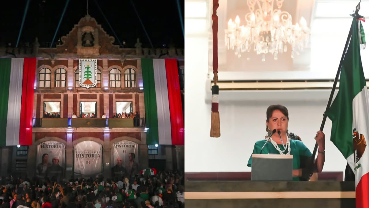 Encabeza Margarita González Saravia el Grito de Independencia en Cuernavaca
