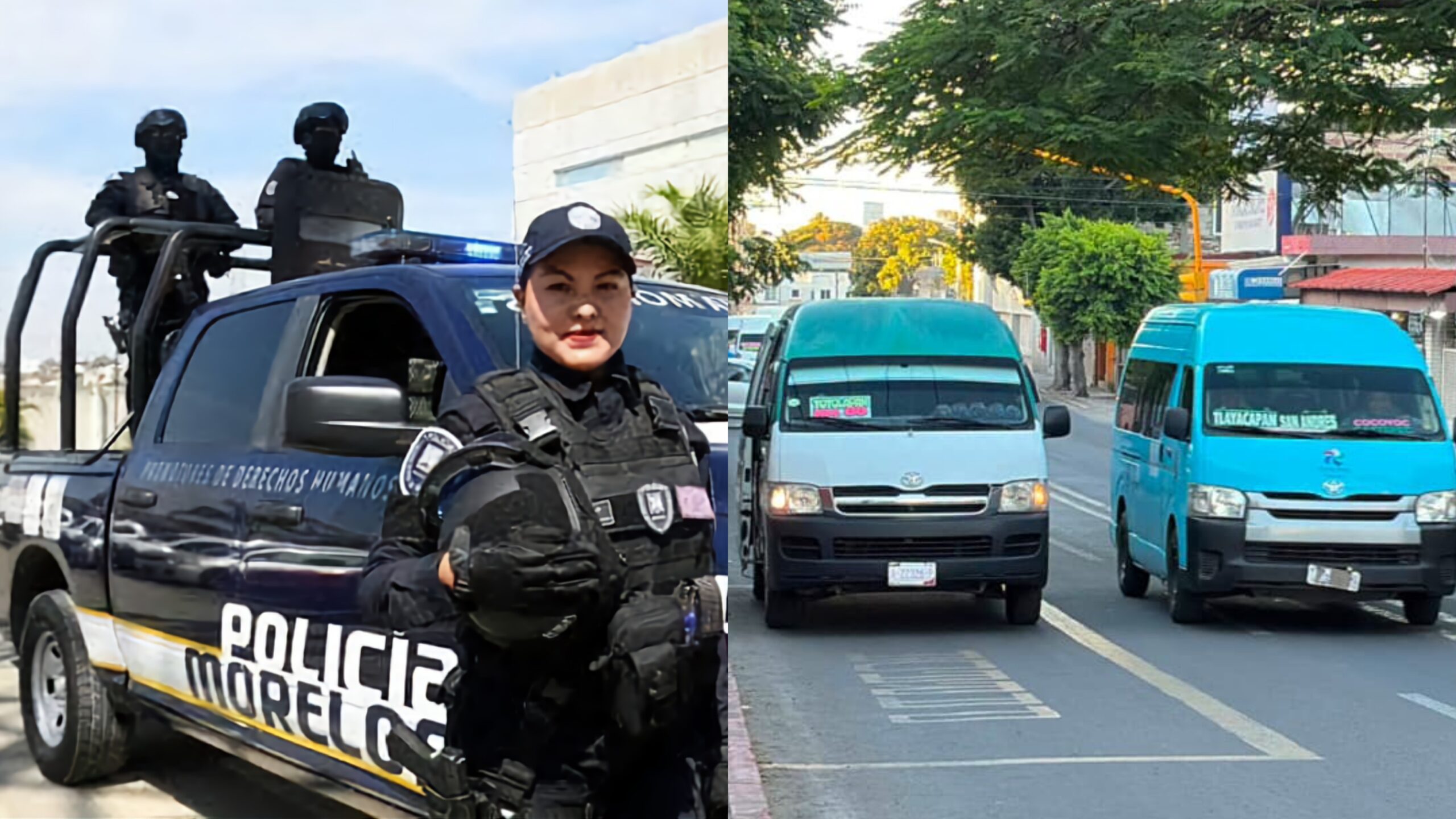 Vigilan rutas del transporte en la zona oriente