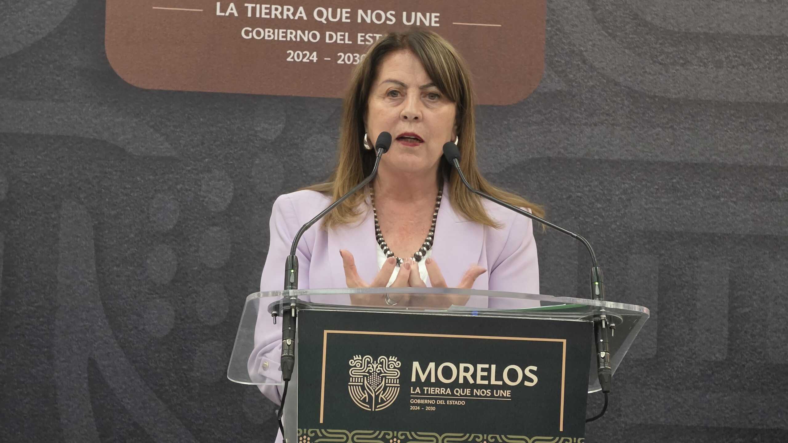 Pese a hechos violentos inseguridad va a la baja en Morelos: Margarita González Saravia