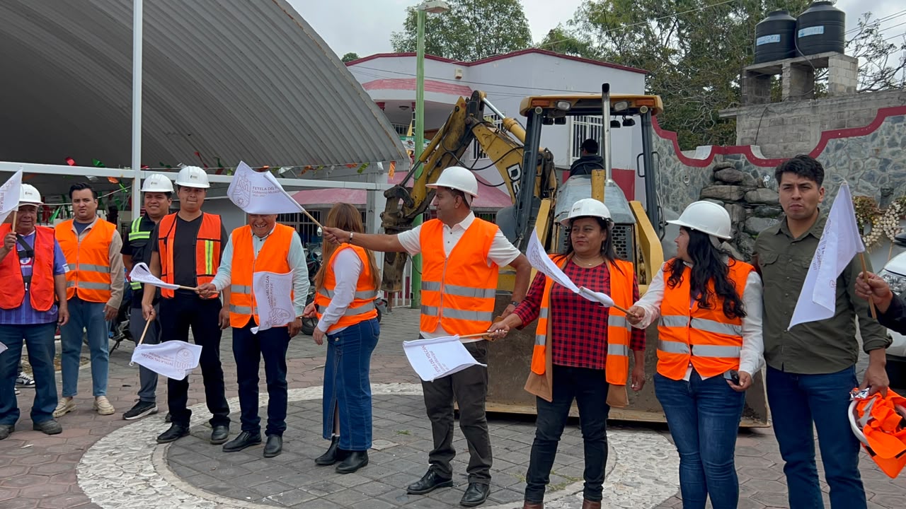 Impulsan nuevas obras en San Pedro Tlalmimilulpan