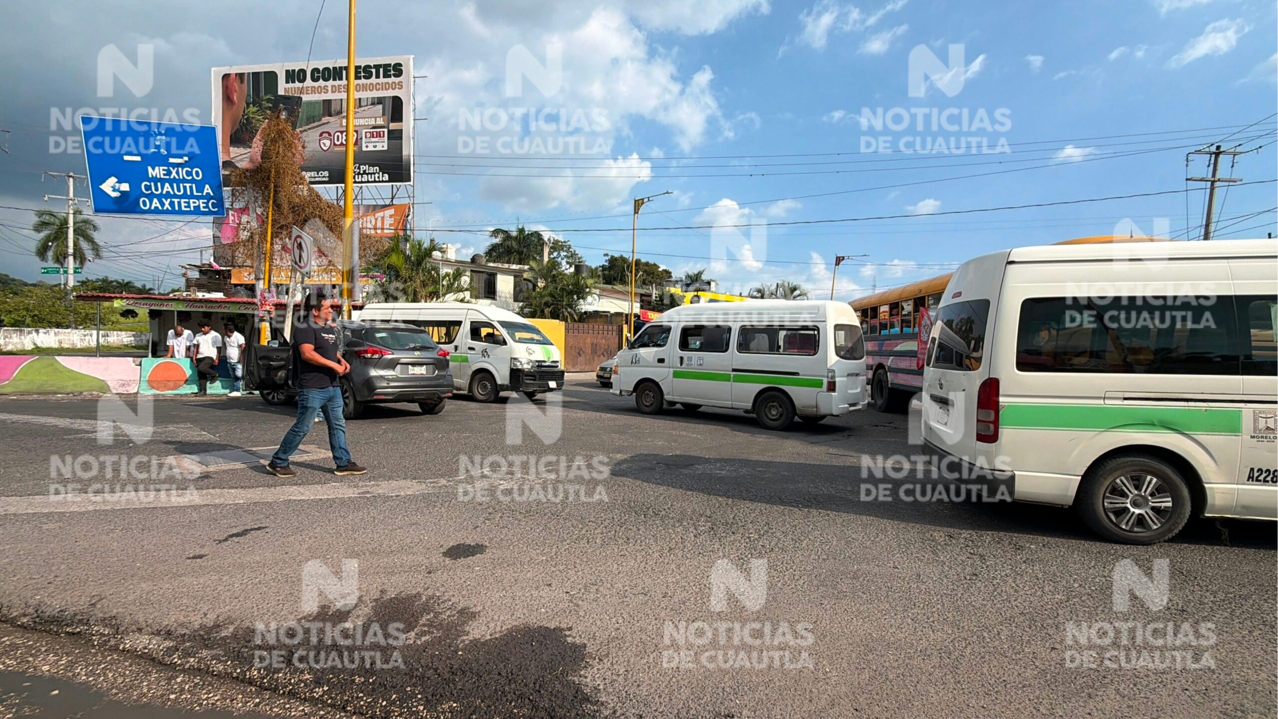 Se registra enfrentamiento y cierre en Totolapan tras detención de «El Güero Gym»
