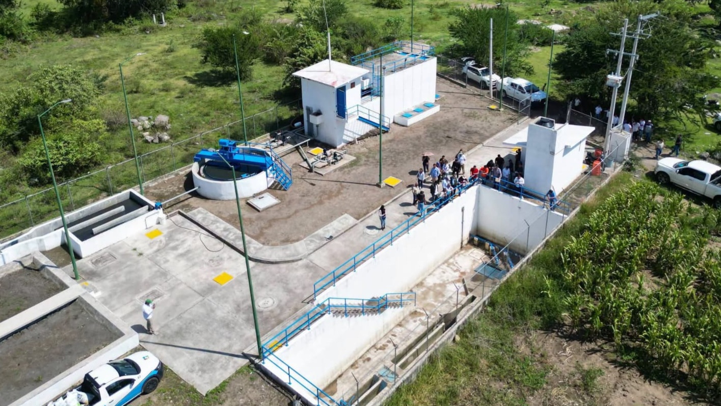 Rehabilitan planta tratadora de aguas residuales de Amayuca Rehabilitan planta tratadora de aguas residuales de Amayuca