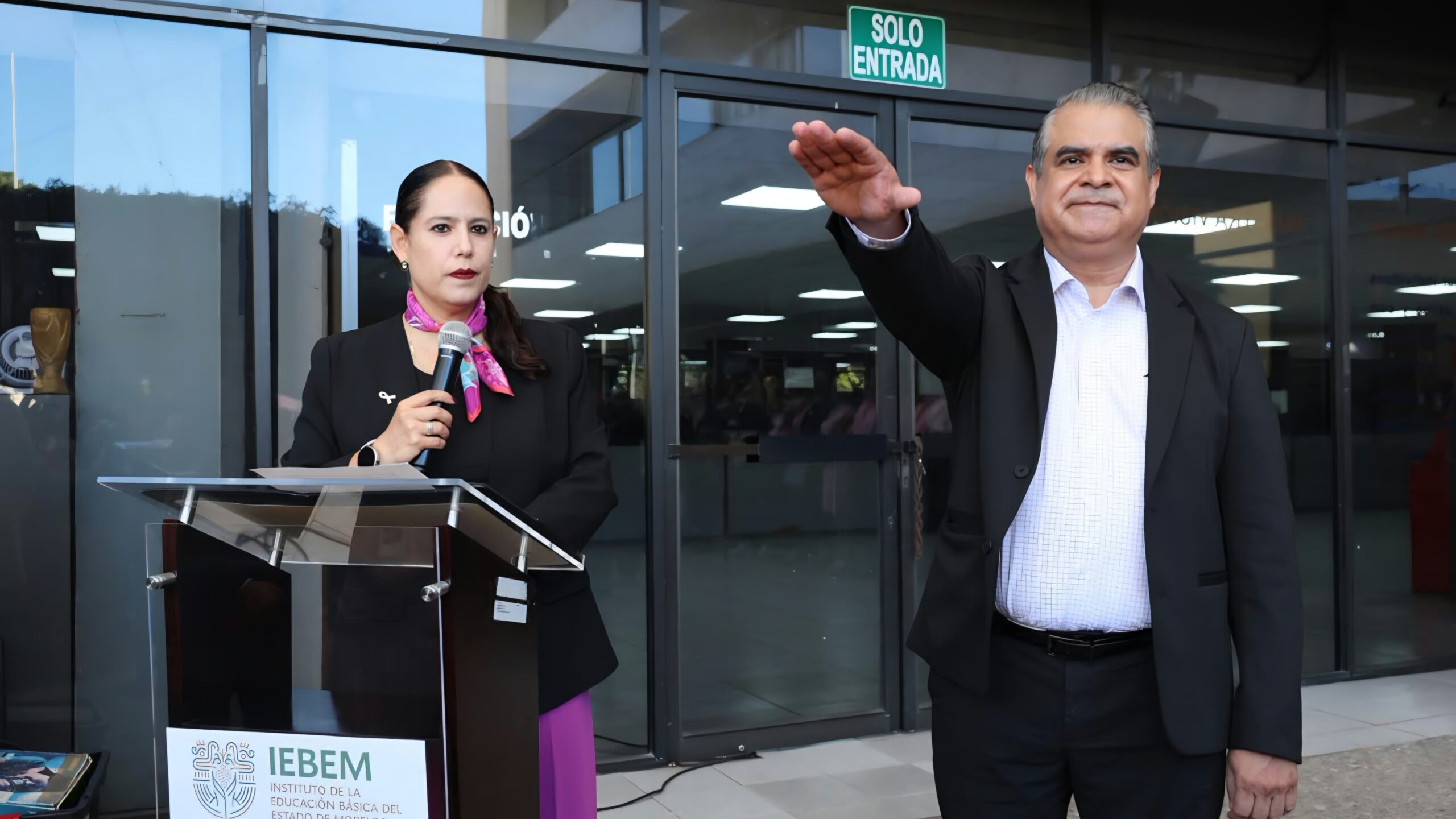 Presentan a Jorge Alberto Trejo como encargado de despacho del IEBEM