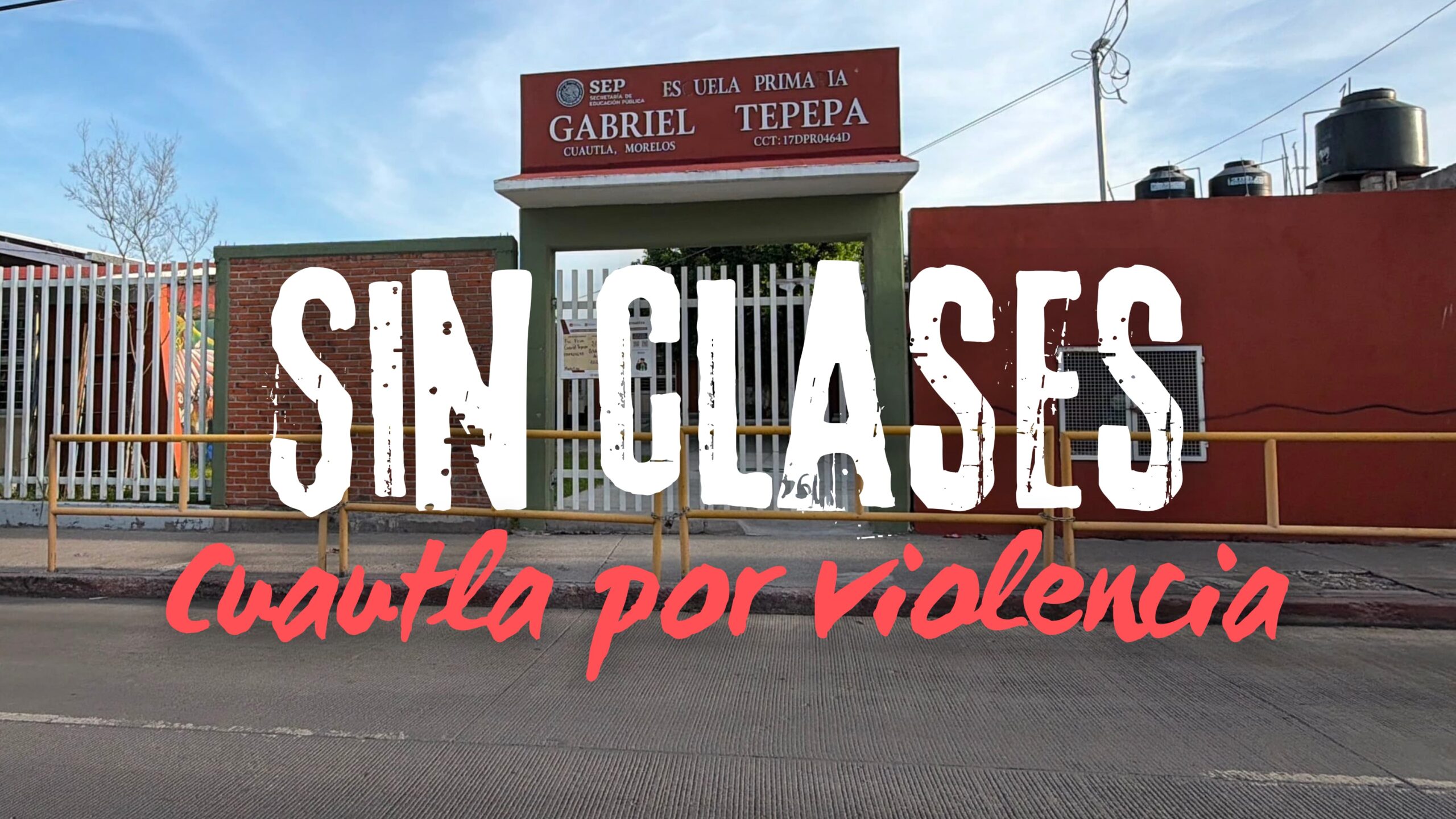 Escuelas de Cuautla mantienen suspendidas clases