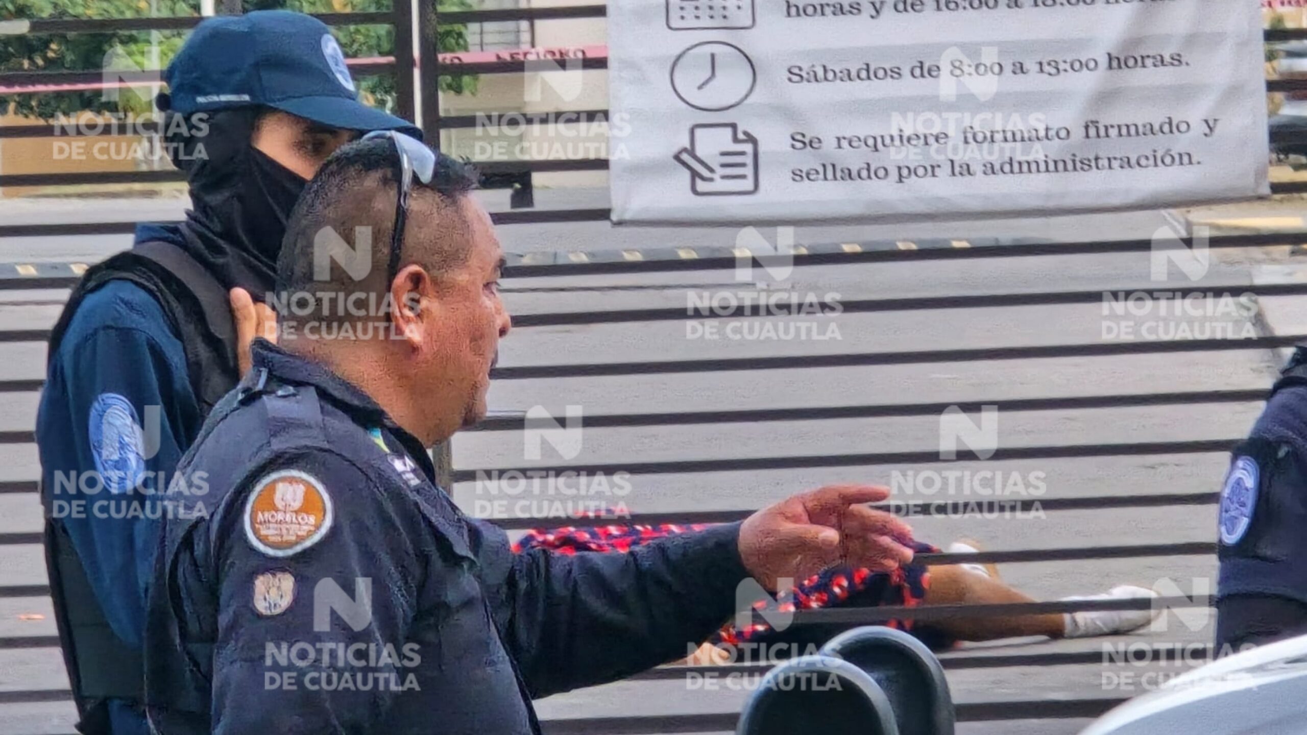 Asesinan a balazos a guardia de seguridad en fraccionamiento en Yecapixtla