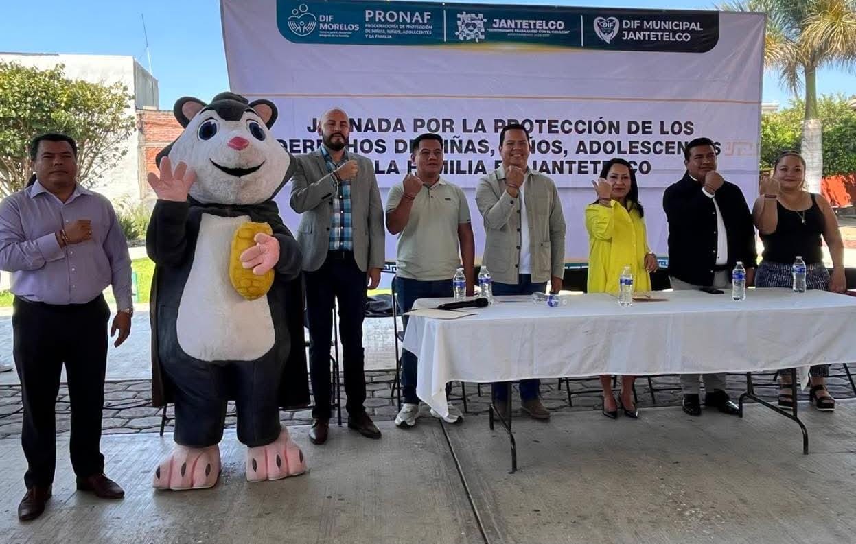Refrenda Ayuntamiento de Jantetelco compromiso con los derechos de la niñez y las familias Refrenda Ayuntamiento de Jantetelco compromiso con los derechos de la niñez y las familias