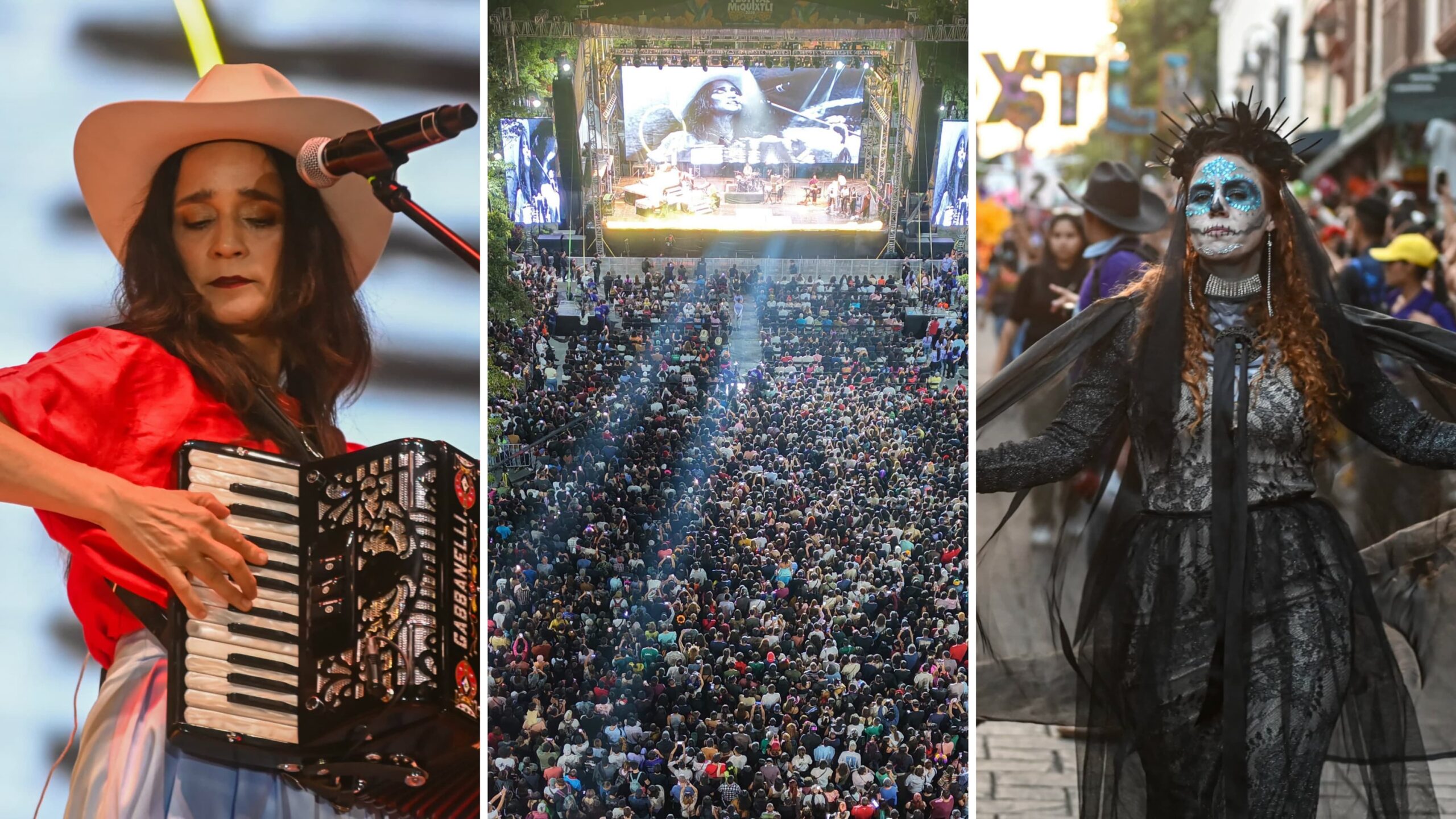 Miquixtli 2026 reúne a miles de personas con desfile y concierto de Julieta Venegas