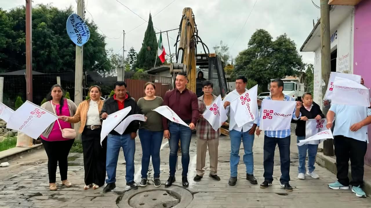 Inician tres obras de infraestructura en Jumiltepec Inician tres obras de infraestructura en Jumiltepec